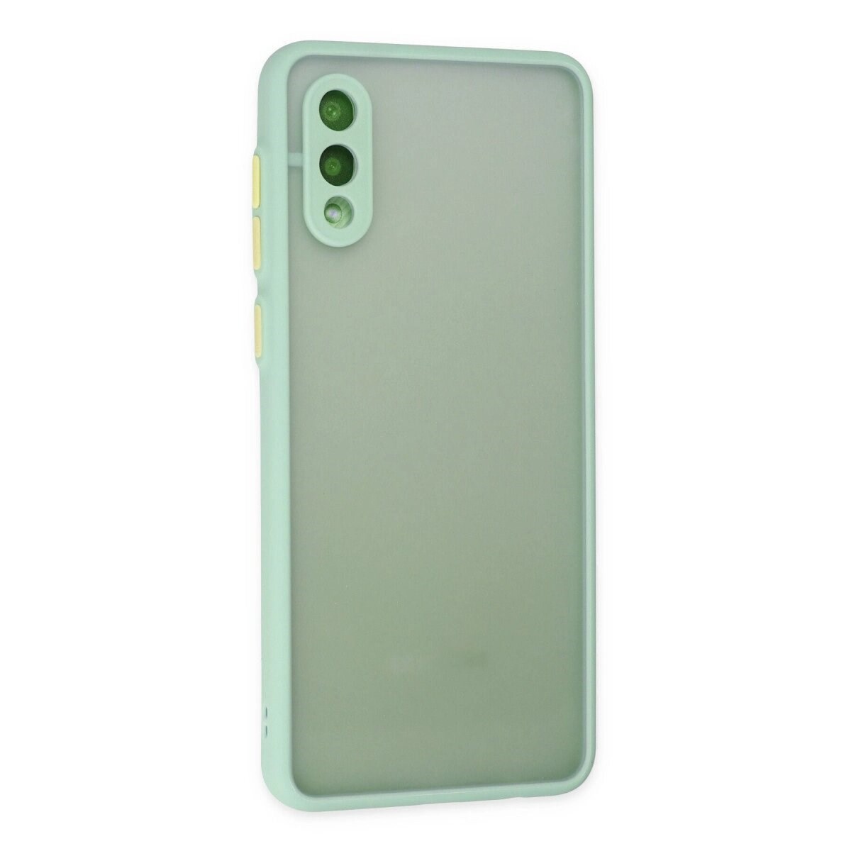 Samsung Galaxy A02 Kılıf Montreal Silikon Kapak - Turkuaz
