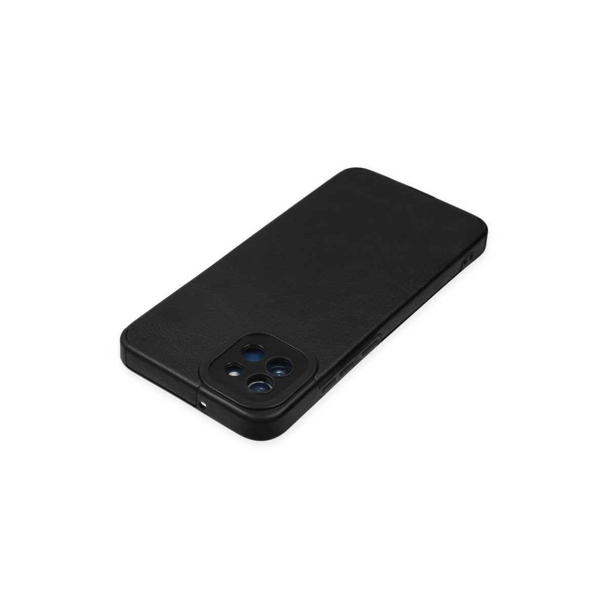 Samsung Galaxy A03 Kılıf Loop Deri Silikon - Siyah