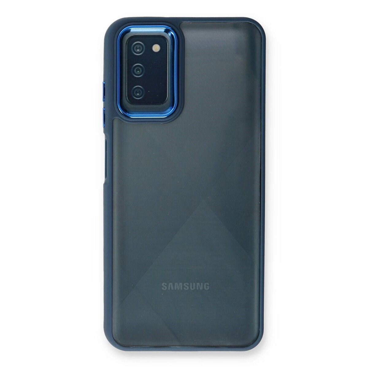 Samsung Galaxy A03s Kılıf Dora Kapak - Mavi