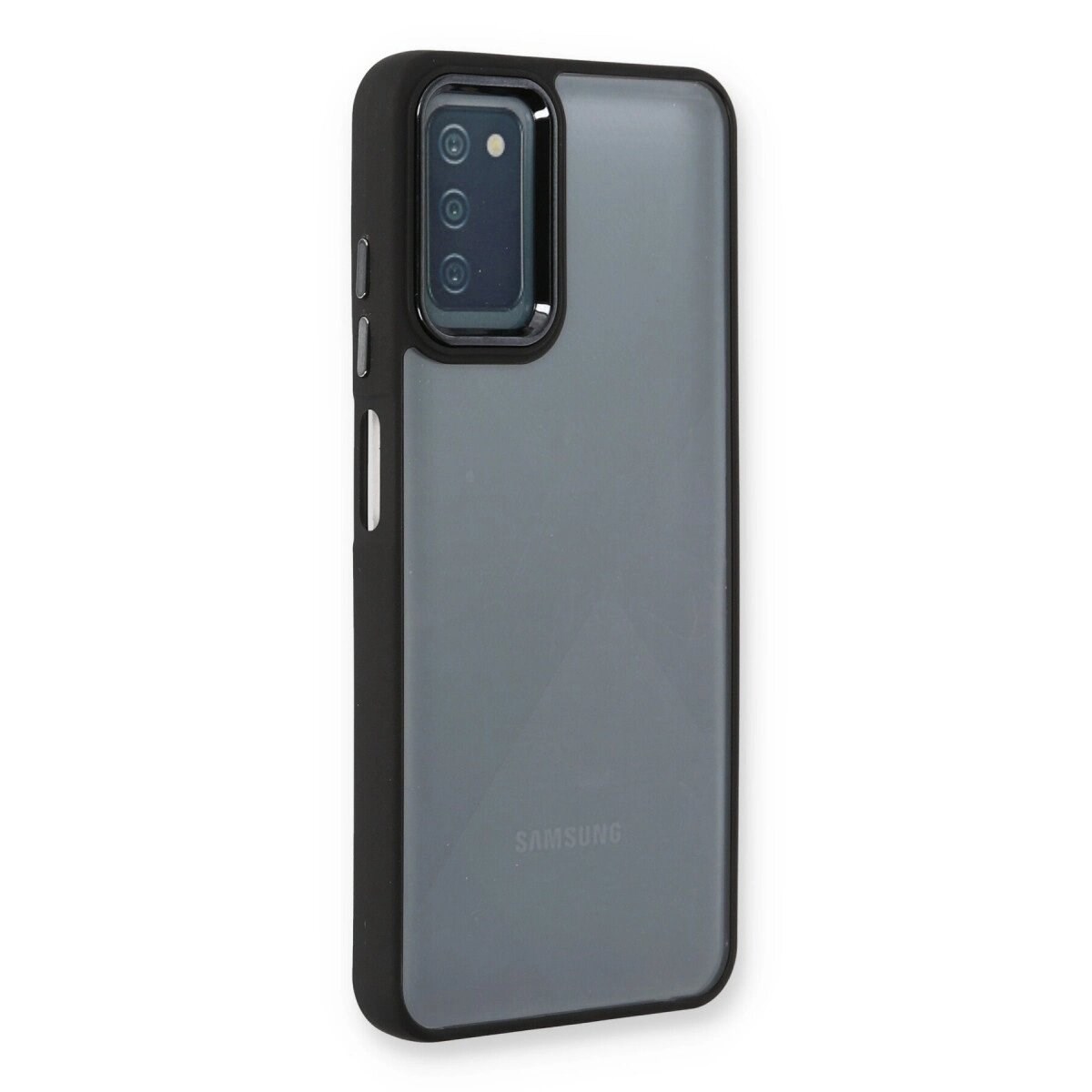 Samsung Galaxy A03s Kılıf Dora Kapak - Siyah