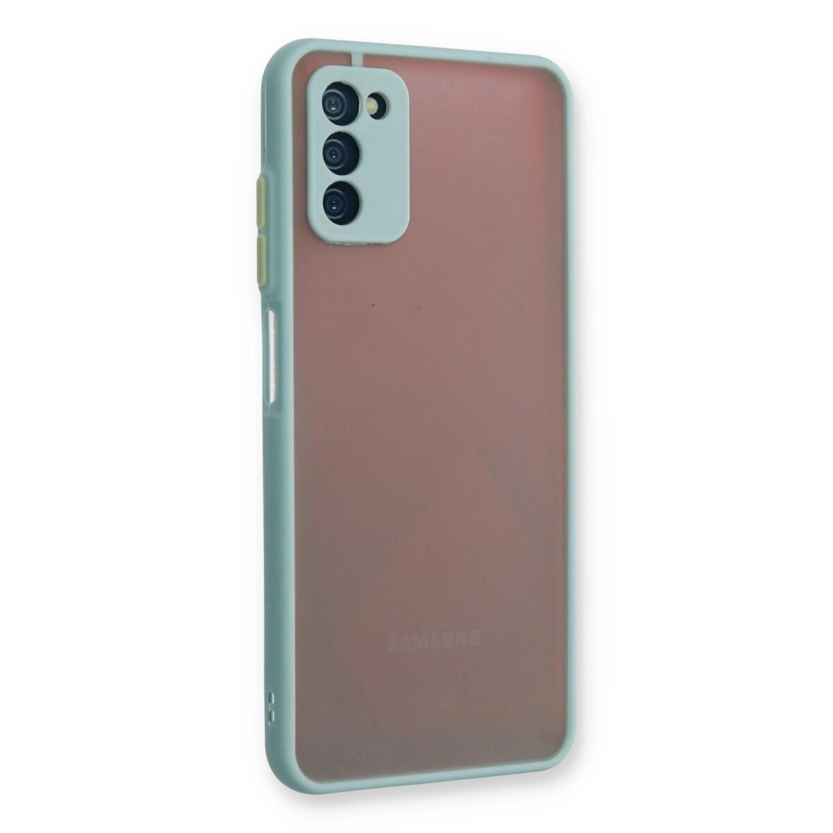 Samsung Galaxy A03s Kılıf Montreal Silikon Kapak - Turkuaz