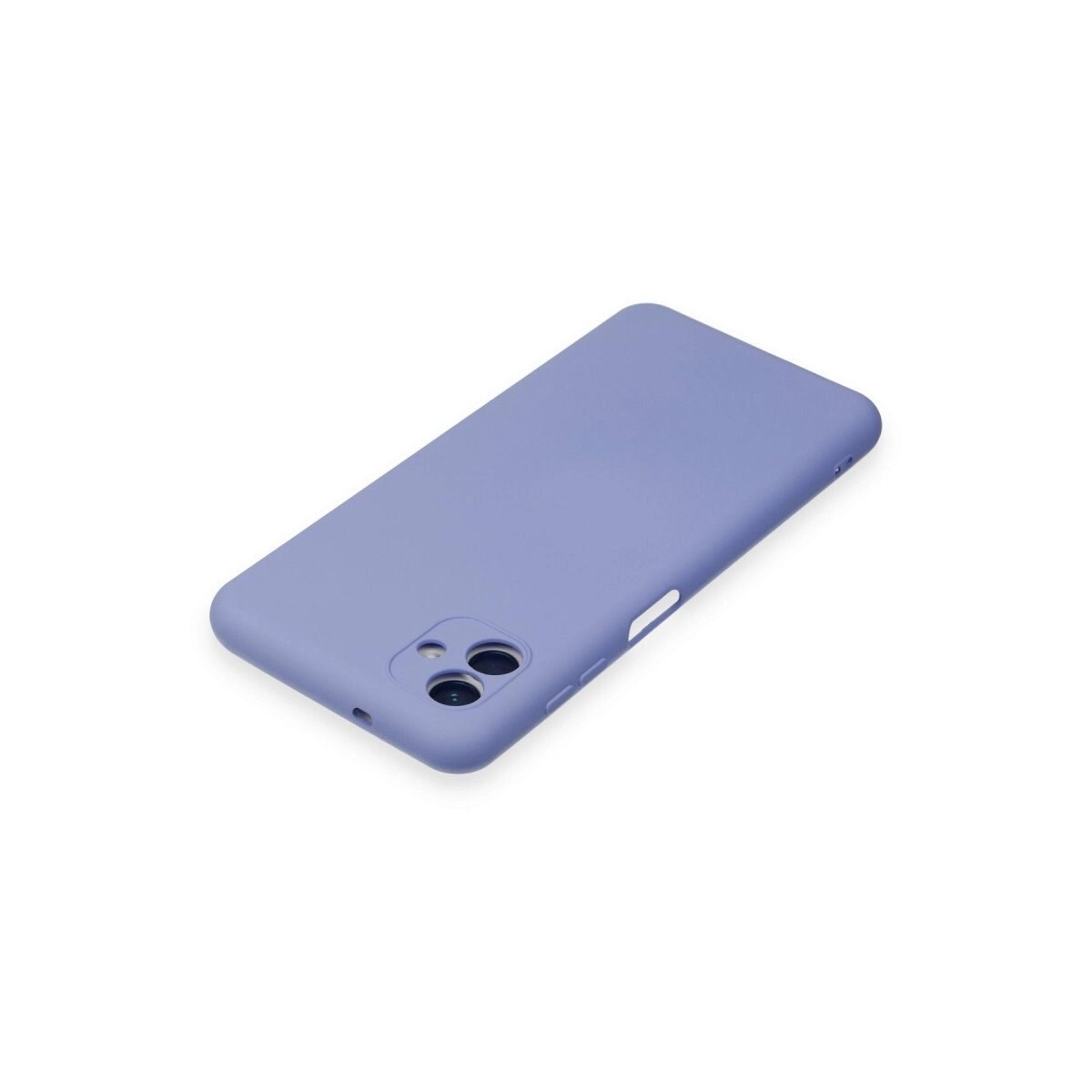 Samsung Galaxy A04 Kılıf Nano İçi Kadife Silikon - Lila