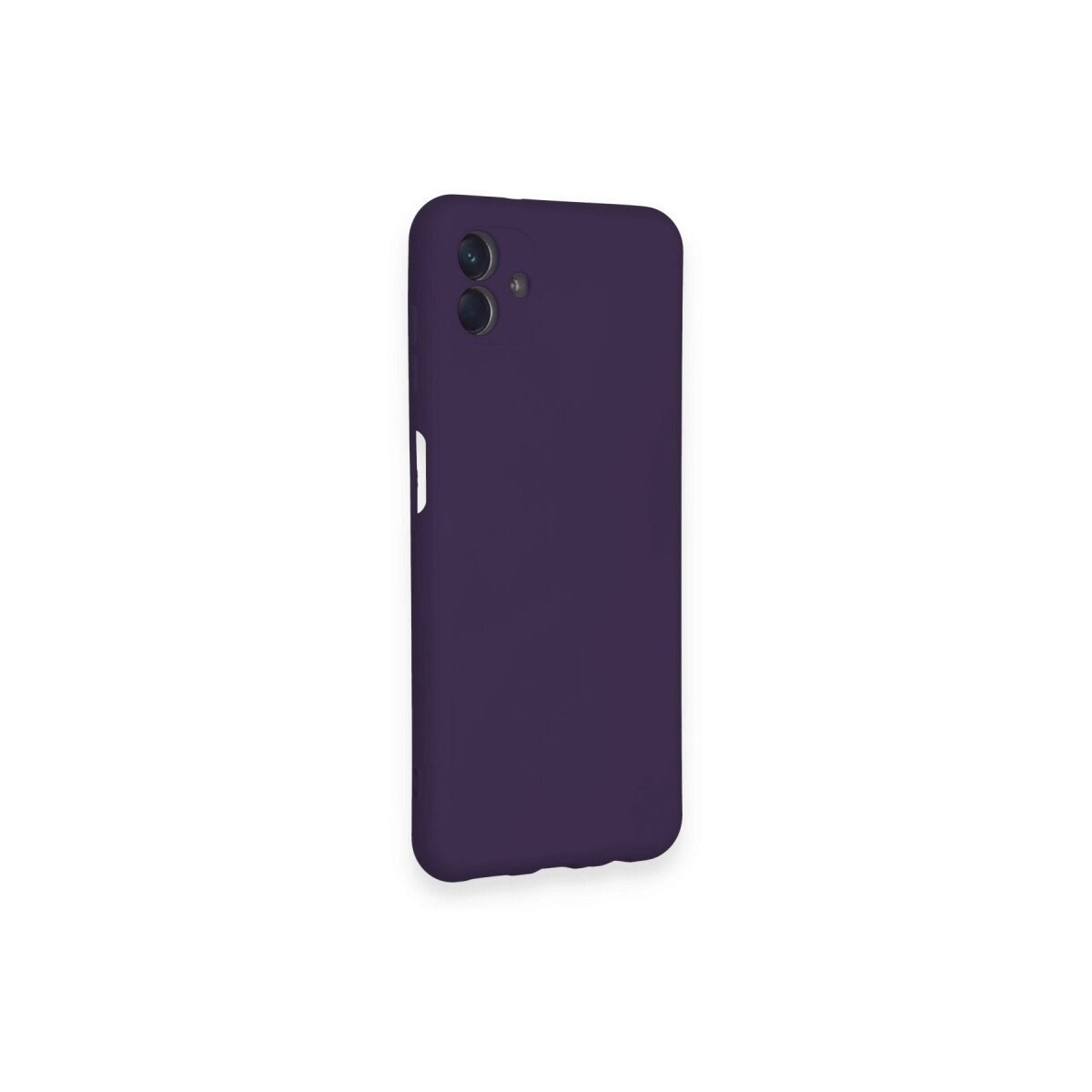 Samsung Galaxy A04 Kılıf Nano İçi Kadife Silikon - Mor
