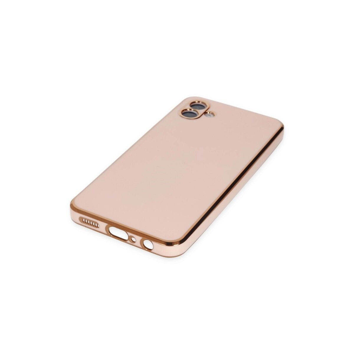 Samsung Galaxy A04 Kılıf Volet Silikon - Pembe