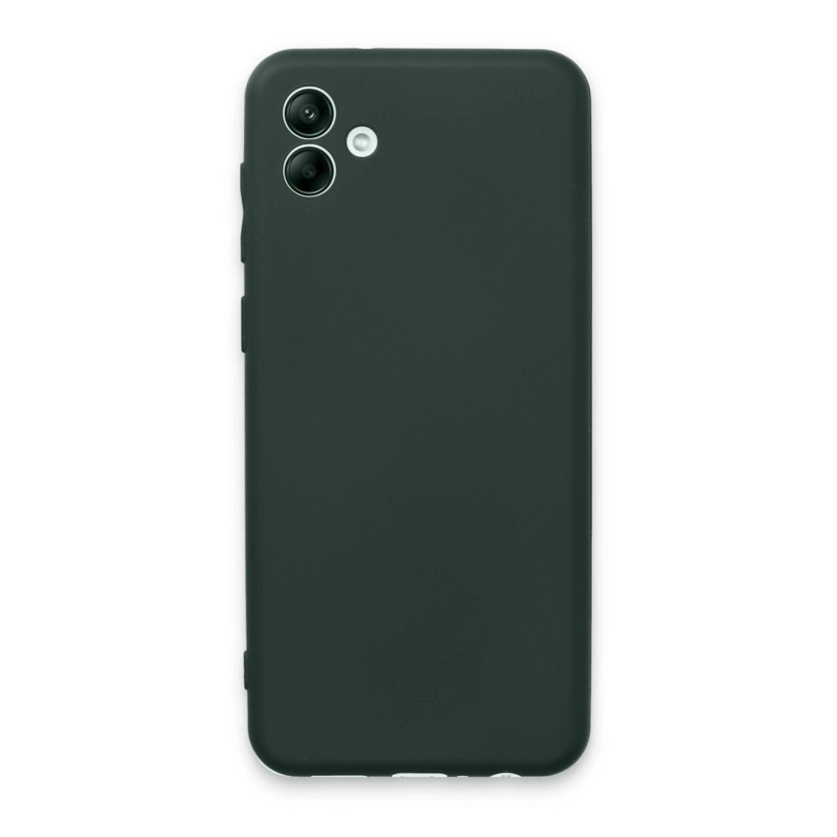 Samsung Galaxy A04e Kılıf First Silikon - Koyu Yeşil