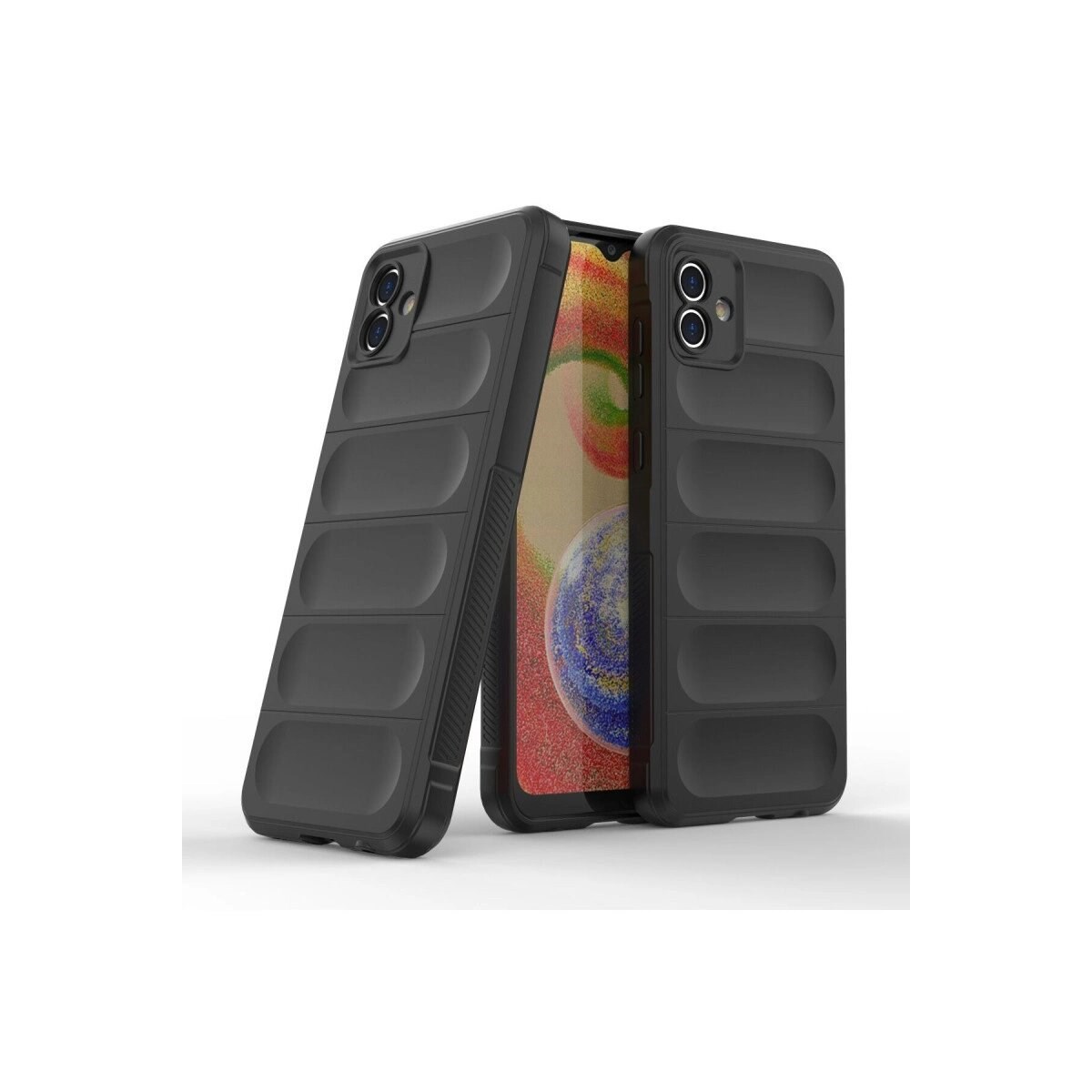 Samsung Galaxy A04e Kılıf Optimum Silikon - Siyah