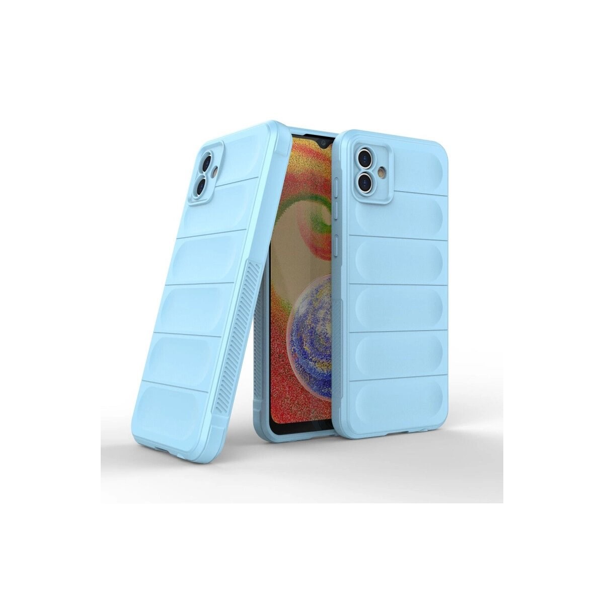 Samsung Galaxy A04e Kılıf Optimum Silikon - Sky Blue