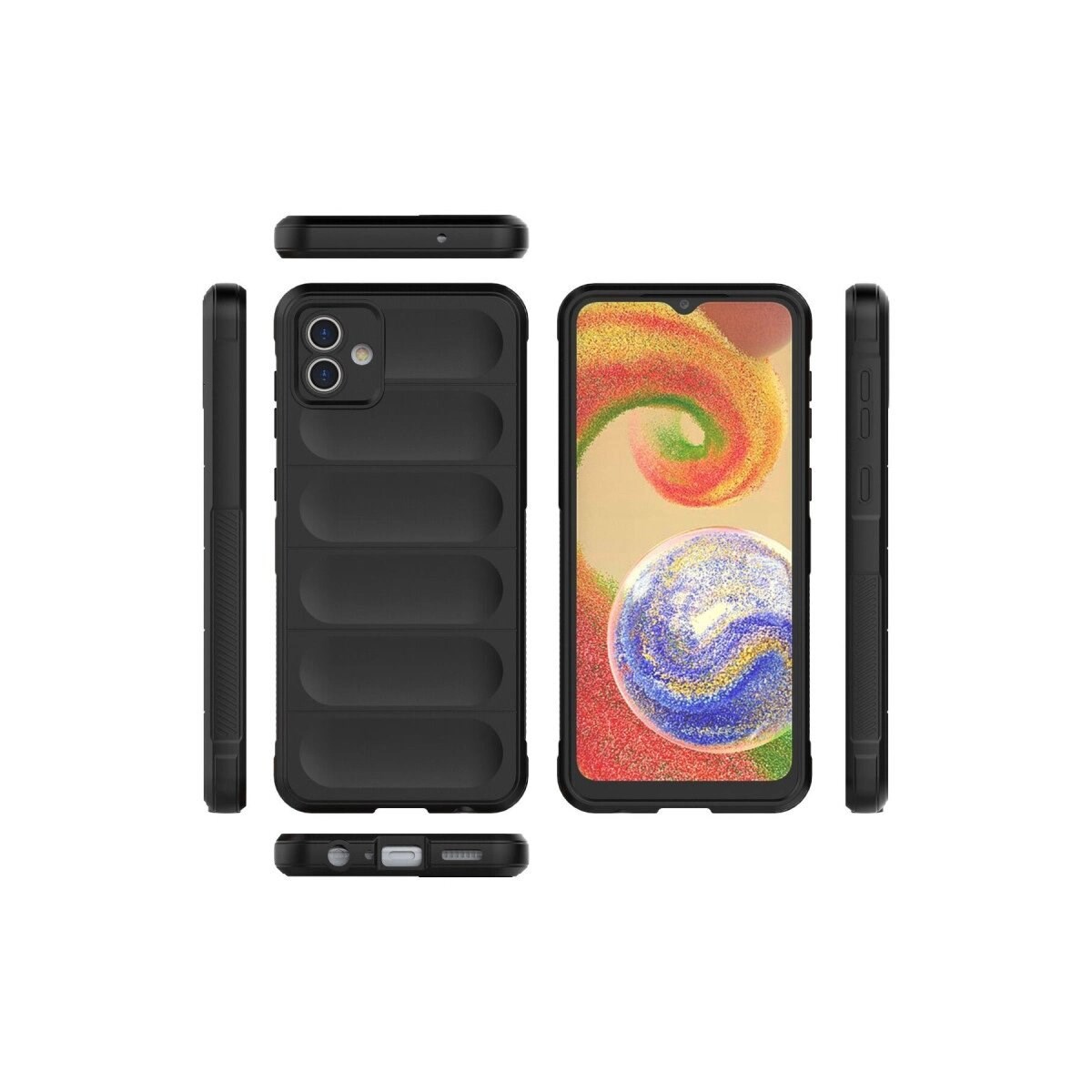 Samsung Galaxy A04e Kılıf Optimum Silikon - Siyah
