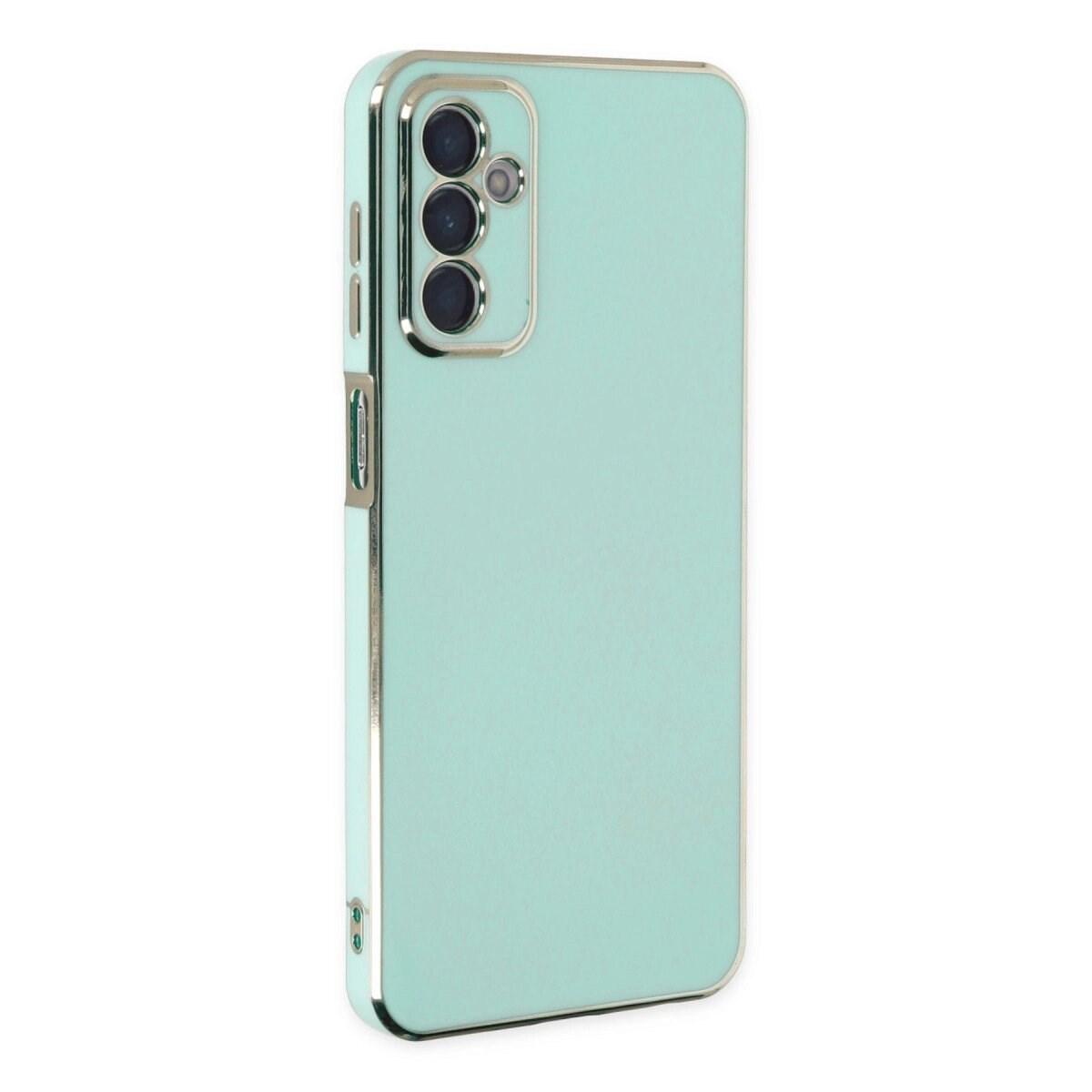 Samsung Galaxy A04s Kılıf Volet Silikon - Açık Yeşil
