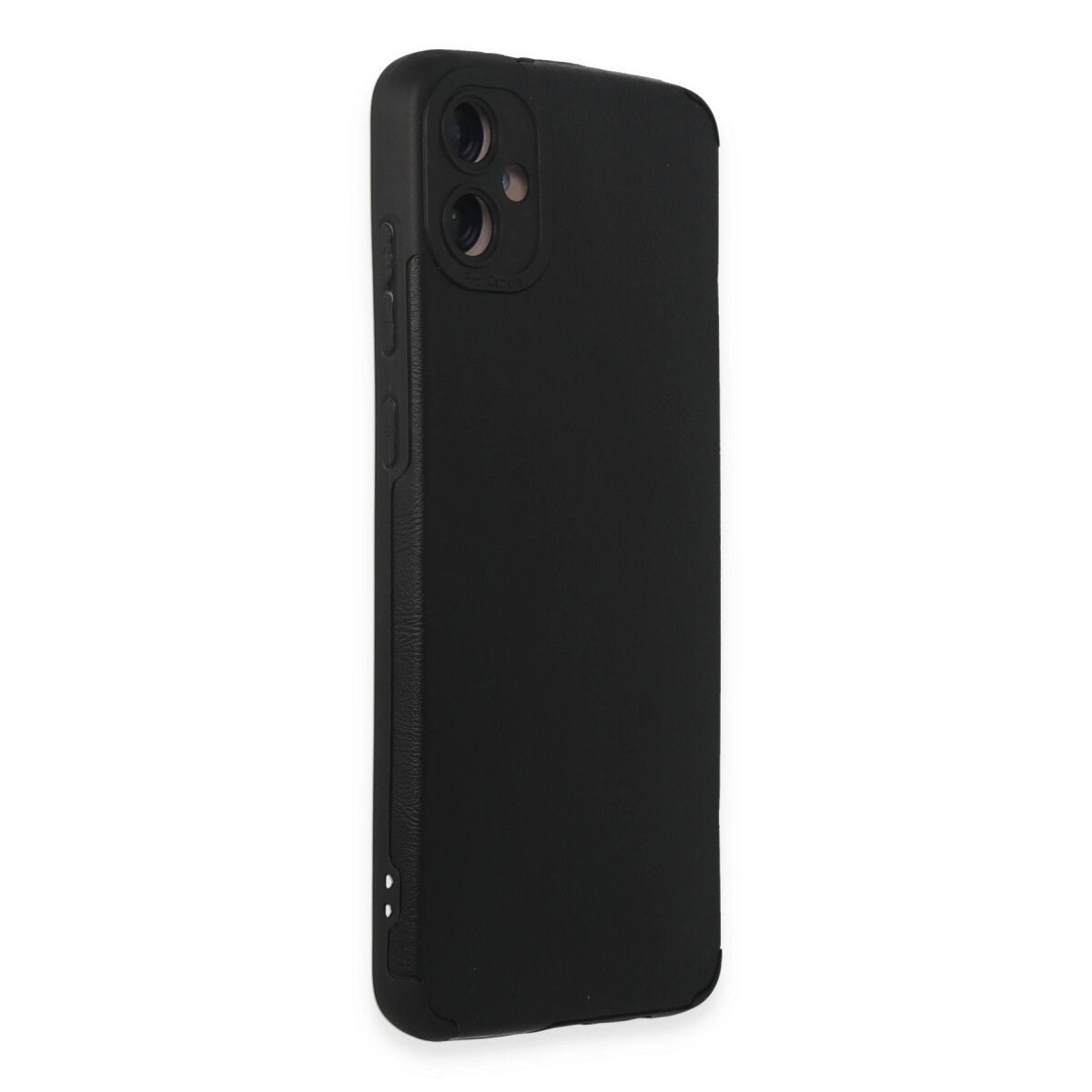 Samsung Galaxy A05 Kılıf Loop Deri Silikon - Siyah