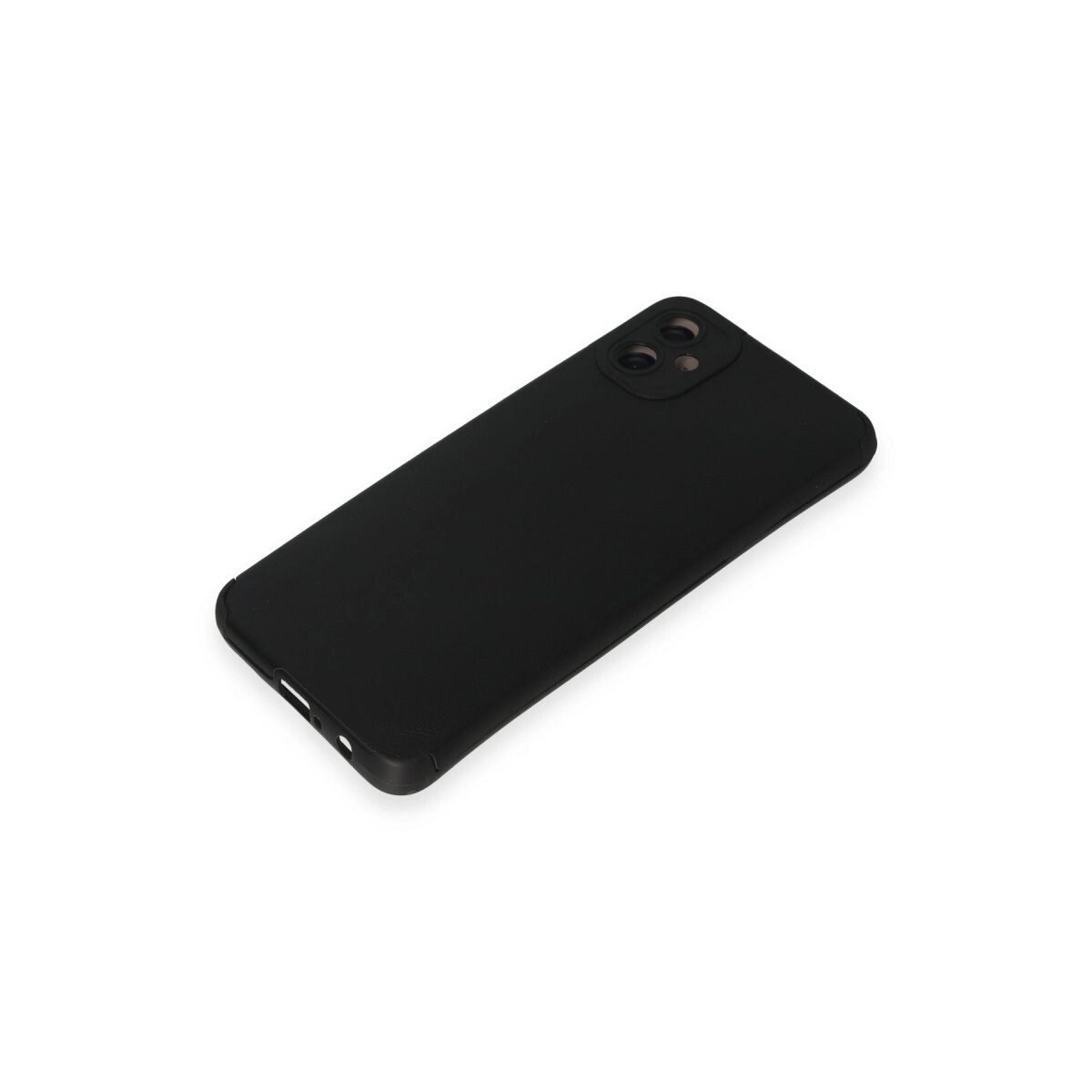 Samsung Galaxy A05 Kılıf Loop Deri Silikon - Siyah