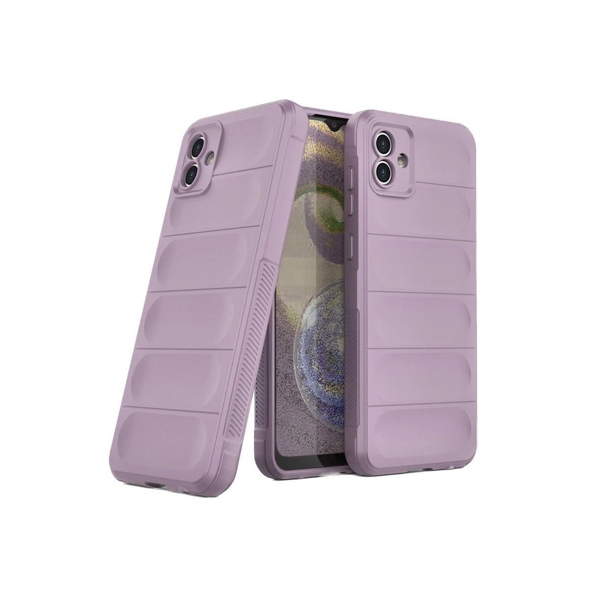 Samsung Galaxy A05 Kılıf Optimum Silikon - Mor