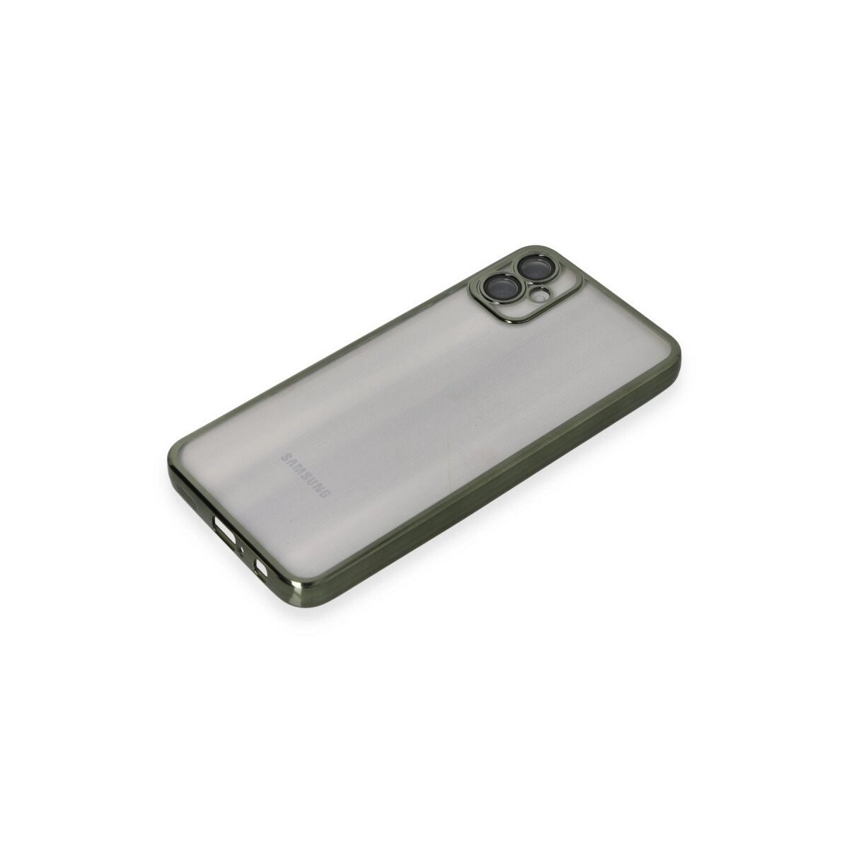 Samsung Galaxy A05 Kılıf Razer Lensli Silikon - Yeşil