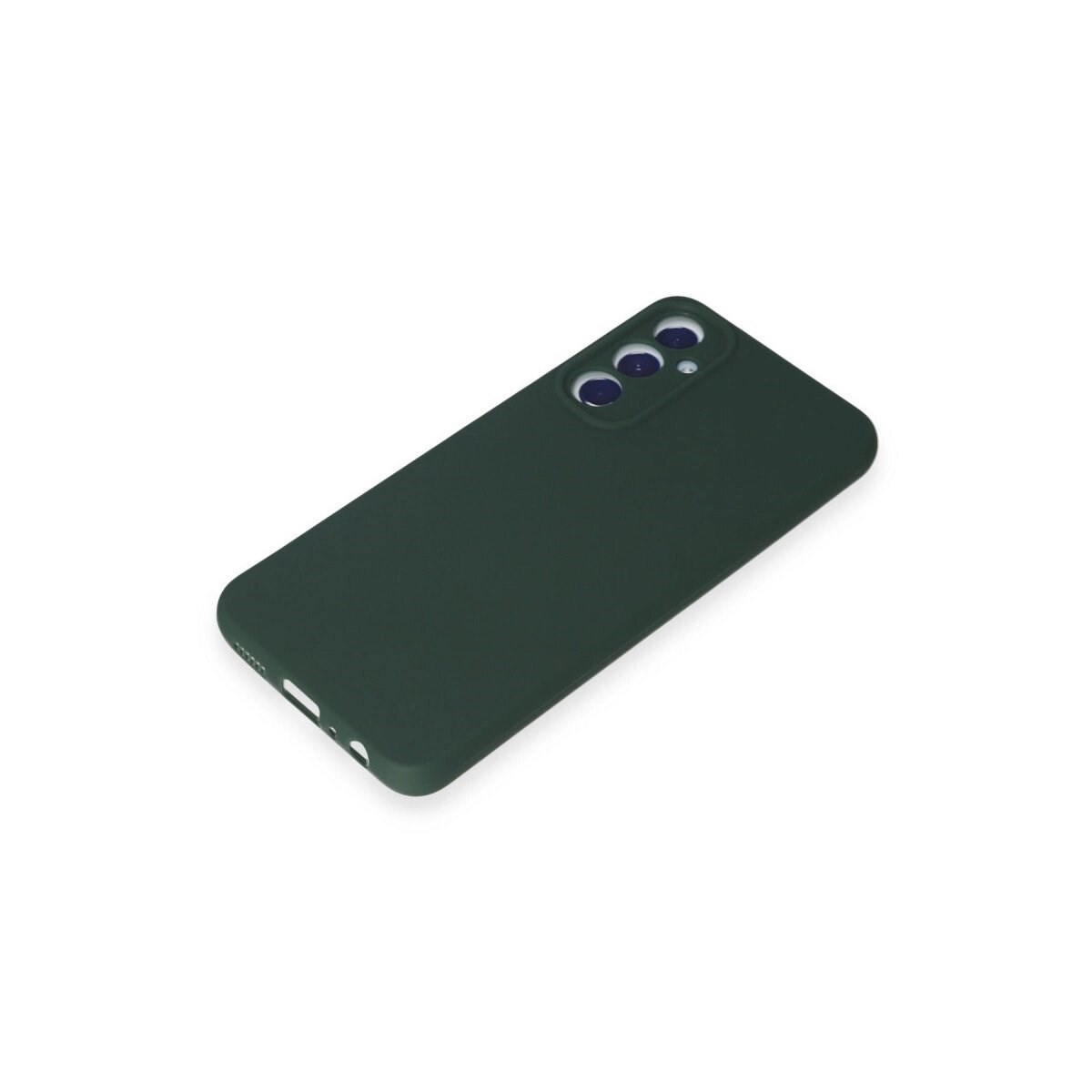 Samsung Galaxy A05s Kılıf First Silikon - Koyu Yeşil