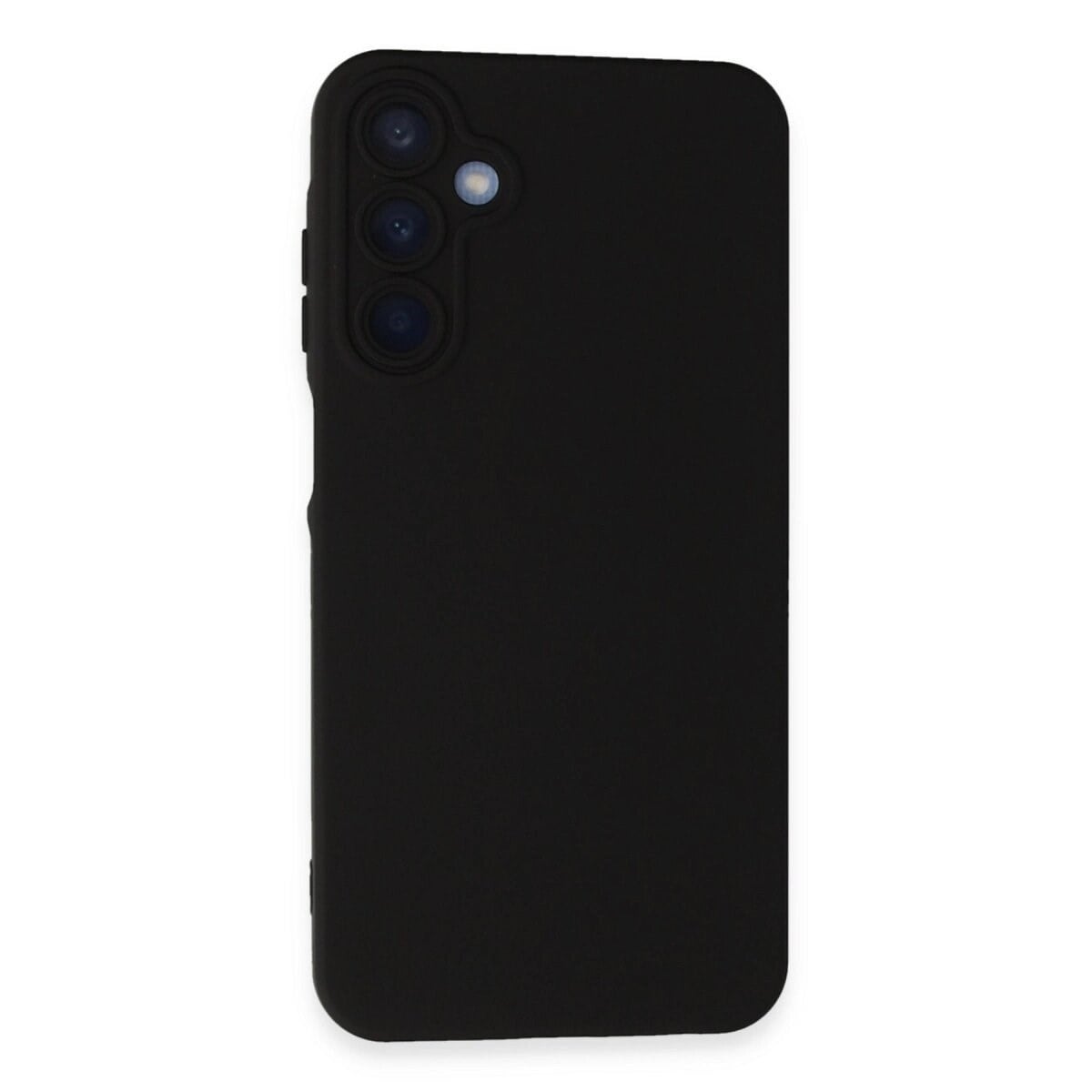 Samsung Galaxy A05s Kılıf Nano İçi Kadife Silikon - Siyah