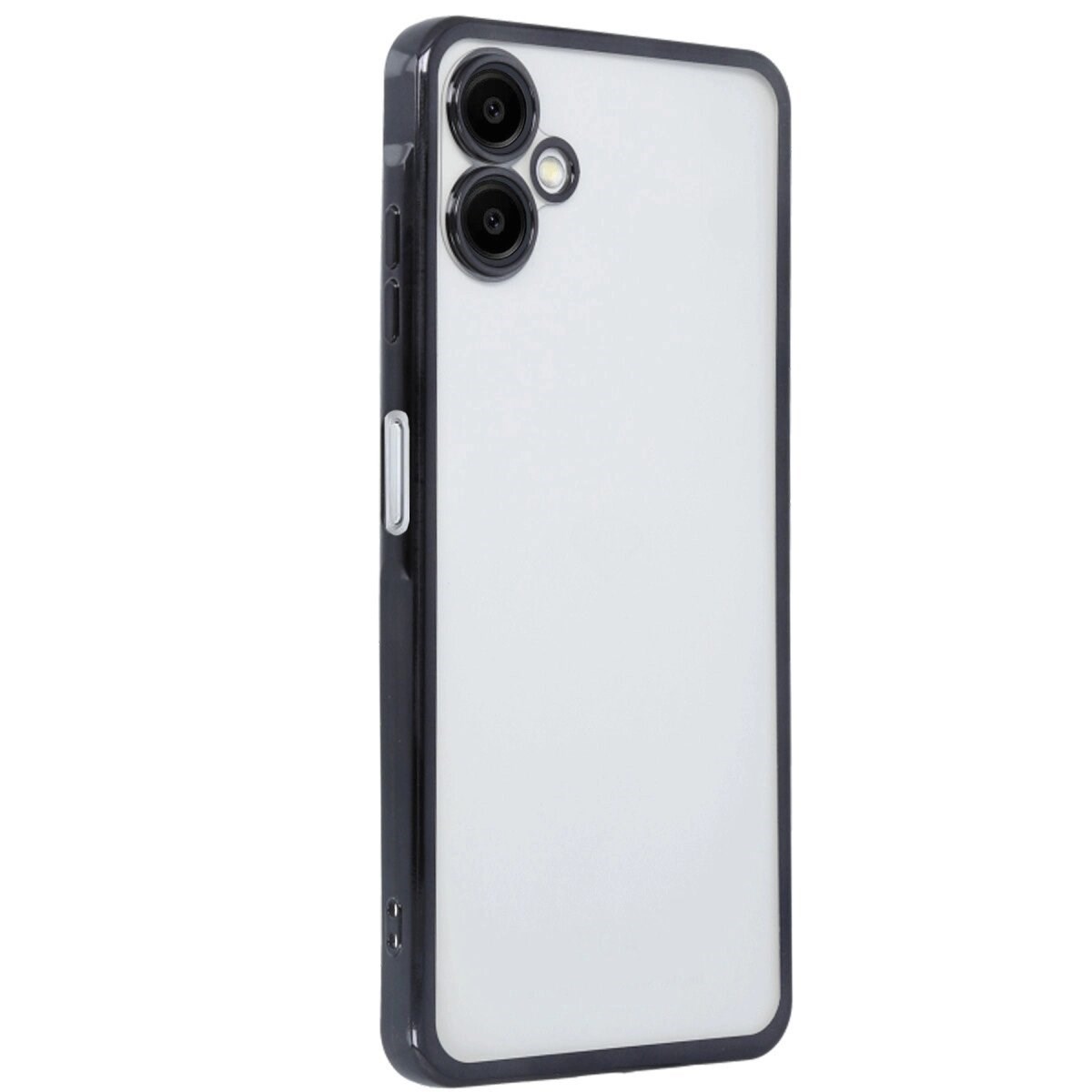 Samsung Galaxy A06 Kılıf Razer Lensli Silikon - Siyah