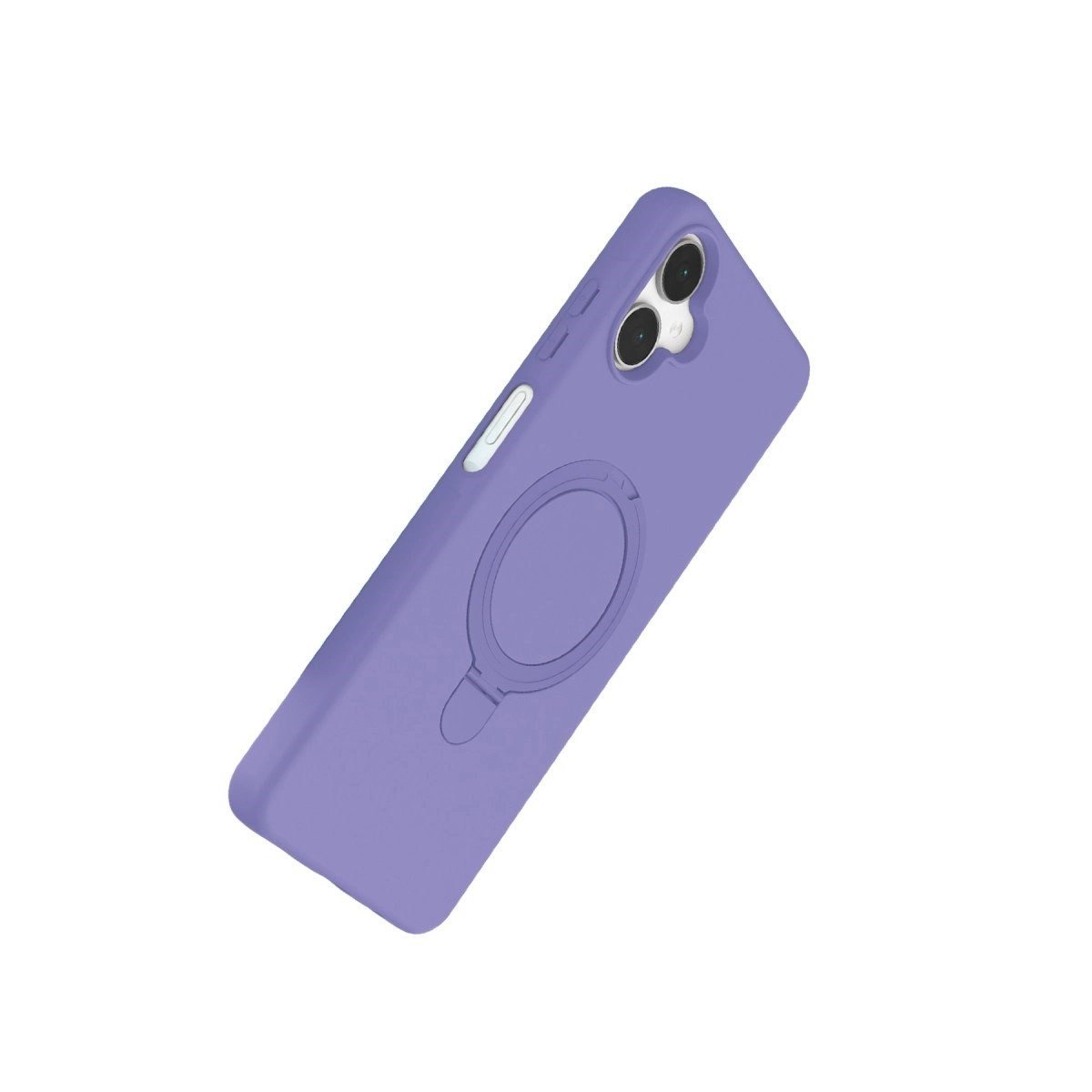 Samsung Galaxy A06 Regal Magsafe Standlı Kapak - Lila