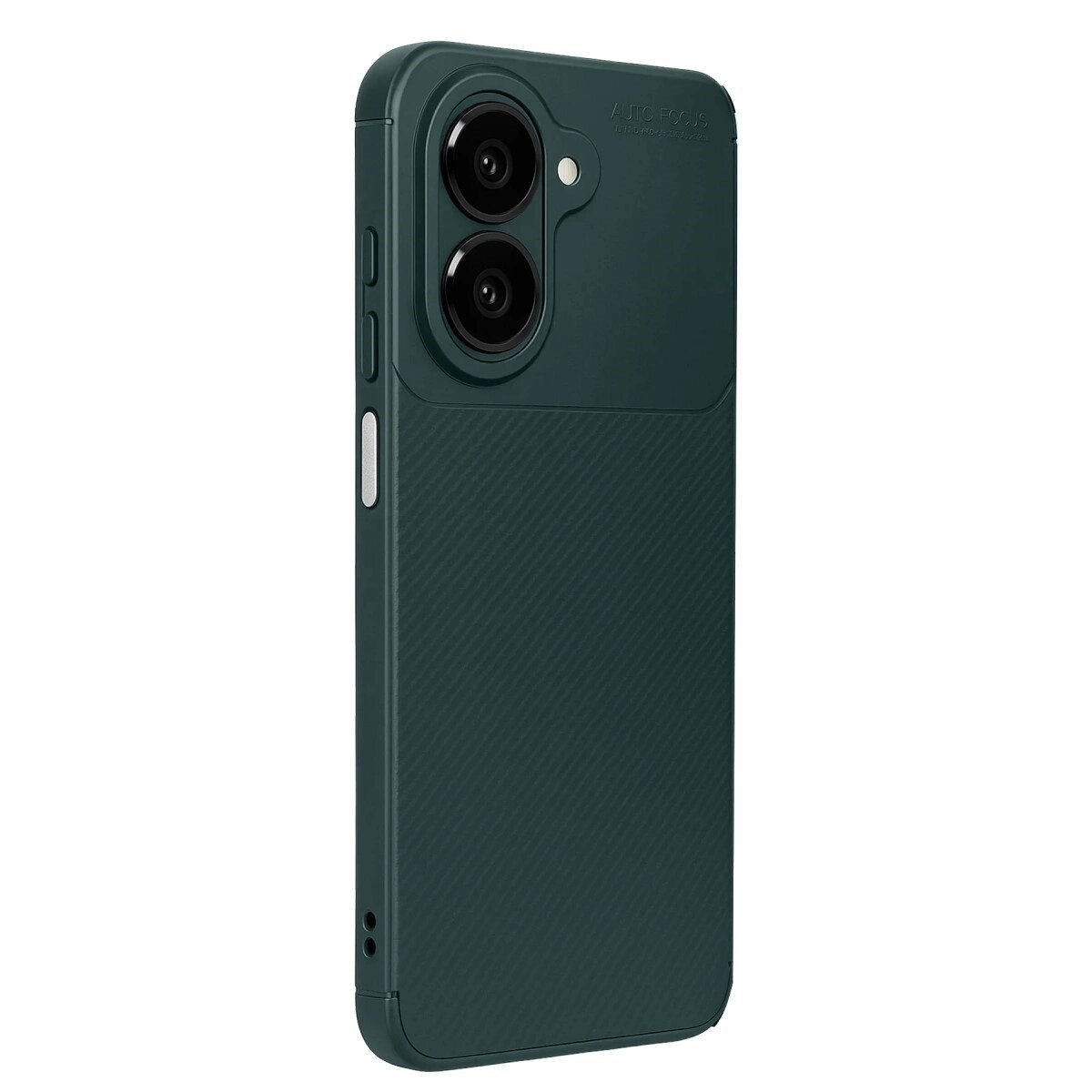 Samsung Galaxy A07 4g Auto Focus Karbon Kapak - Koyu Yeşil