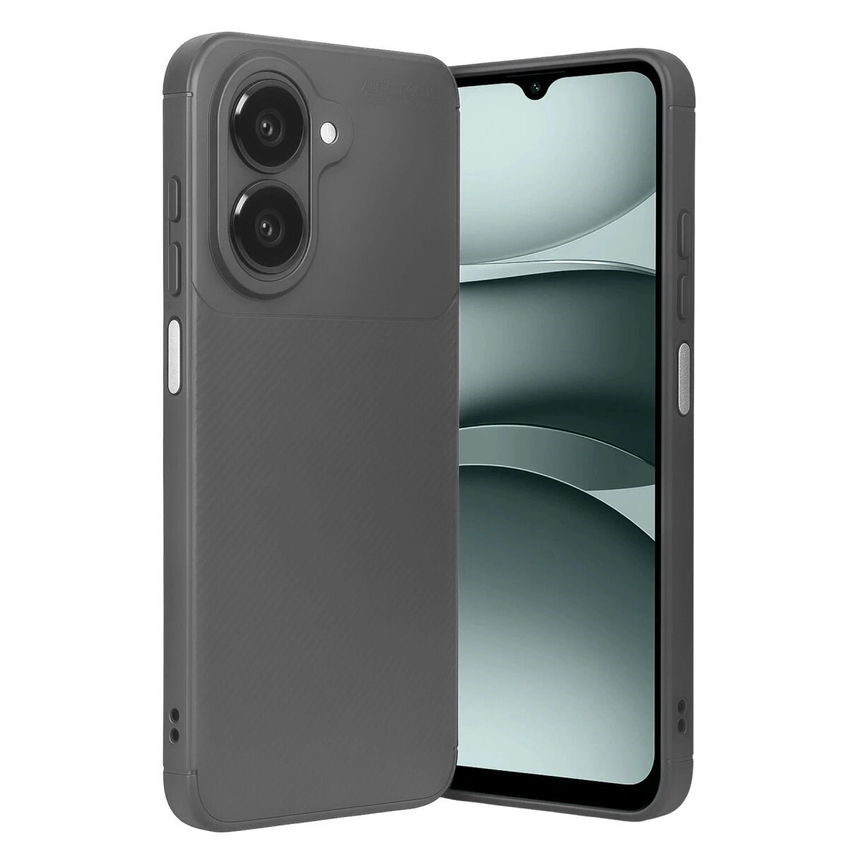 Samsung Galaxy A07 4g Auto Focus Karbon Kapak - Gri