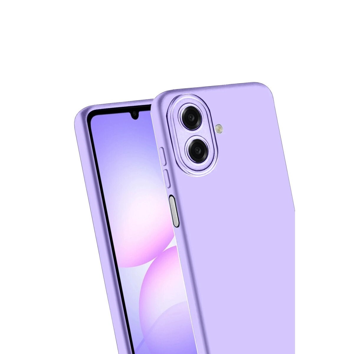 Samsung Galaxy A07 4g First Silikon - Lila