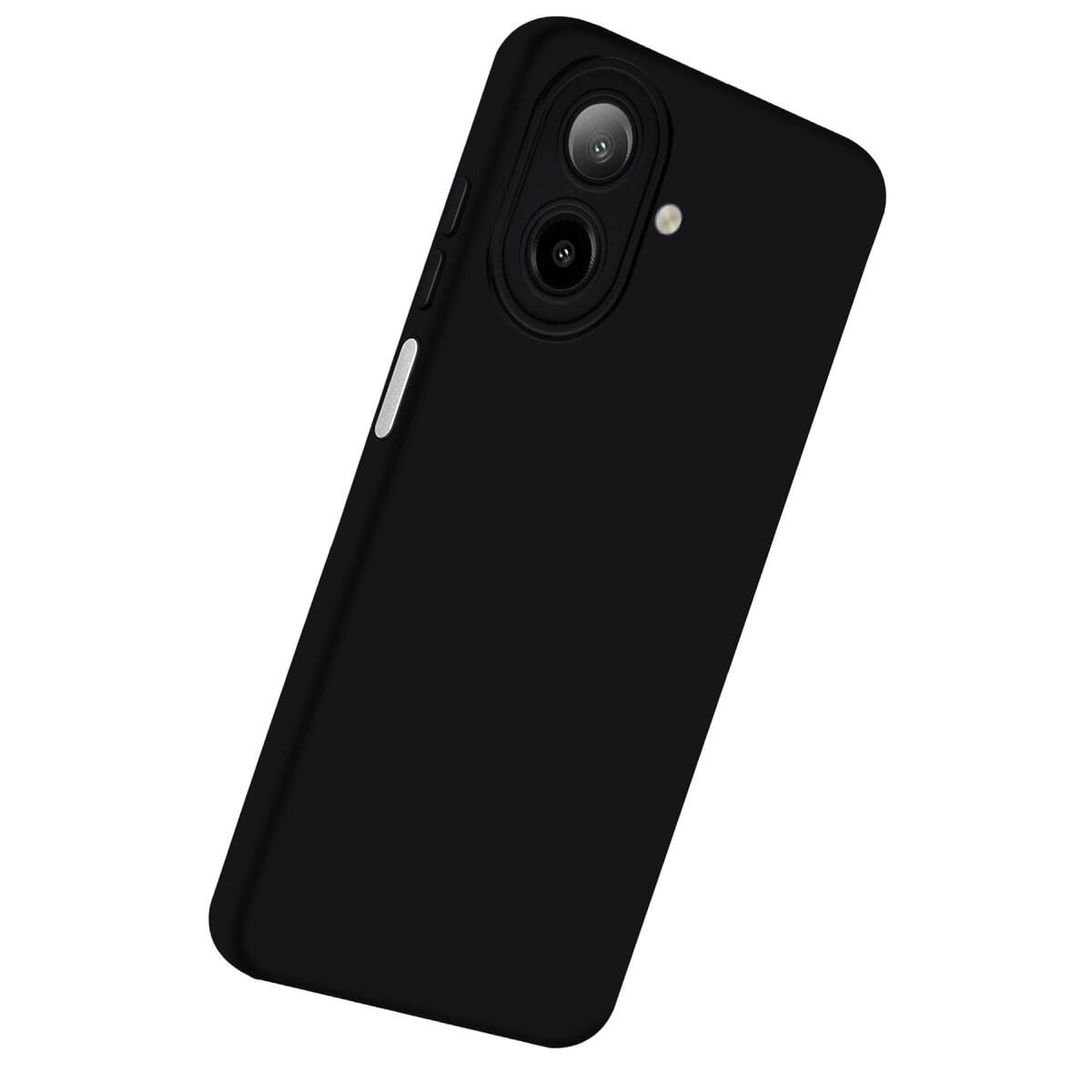 Samsung Galaxy A07 4g Nano İçi Kadife Silikon - Siyah