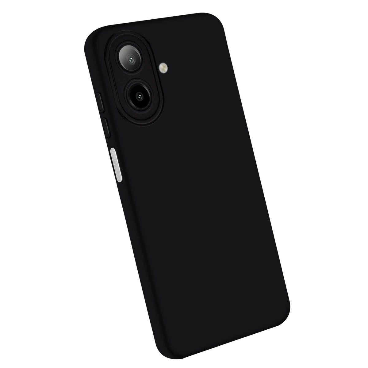 Samsung Galaxy A07 4g Nano İçi Kadife Silikon - Siyah