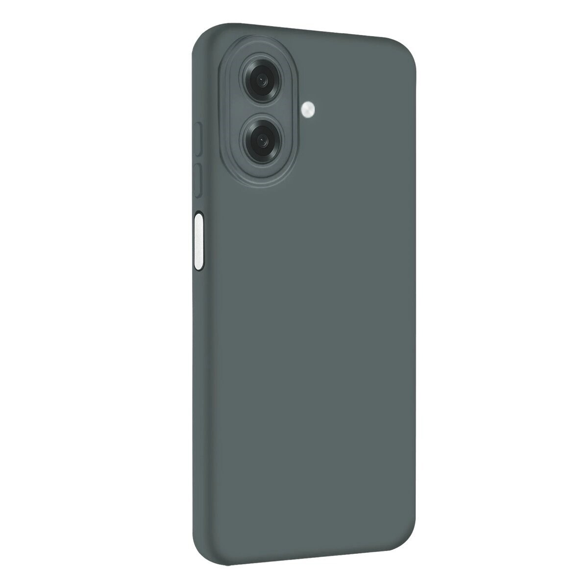 Samsung Galaxy A07 4g Nano İçi Kadife Silikon - Gri