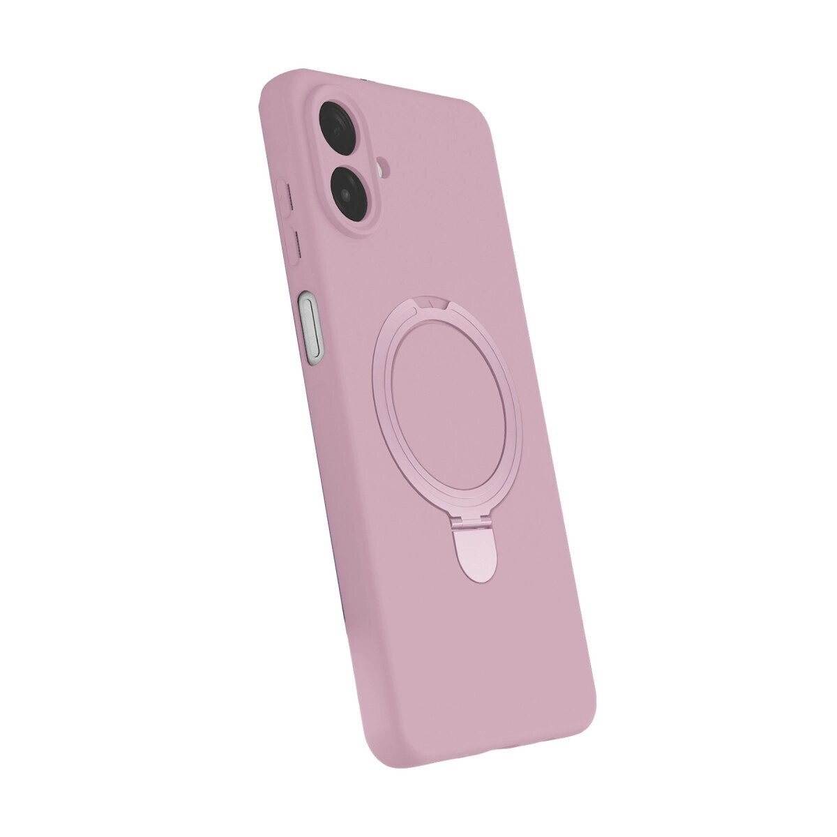 Samsung Galaxy A07 4g Regal Magsafe Standlı Kapak - Açık Pembe