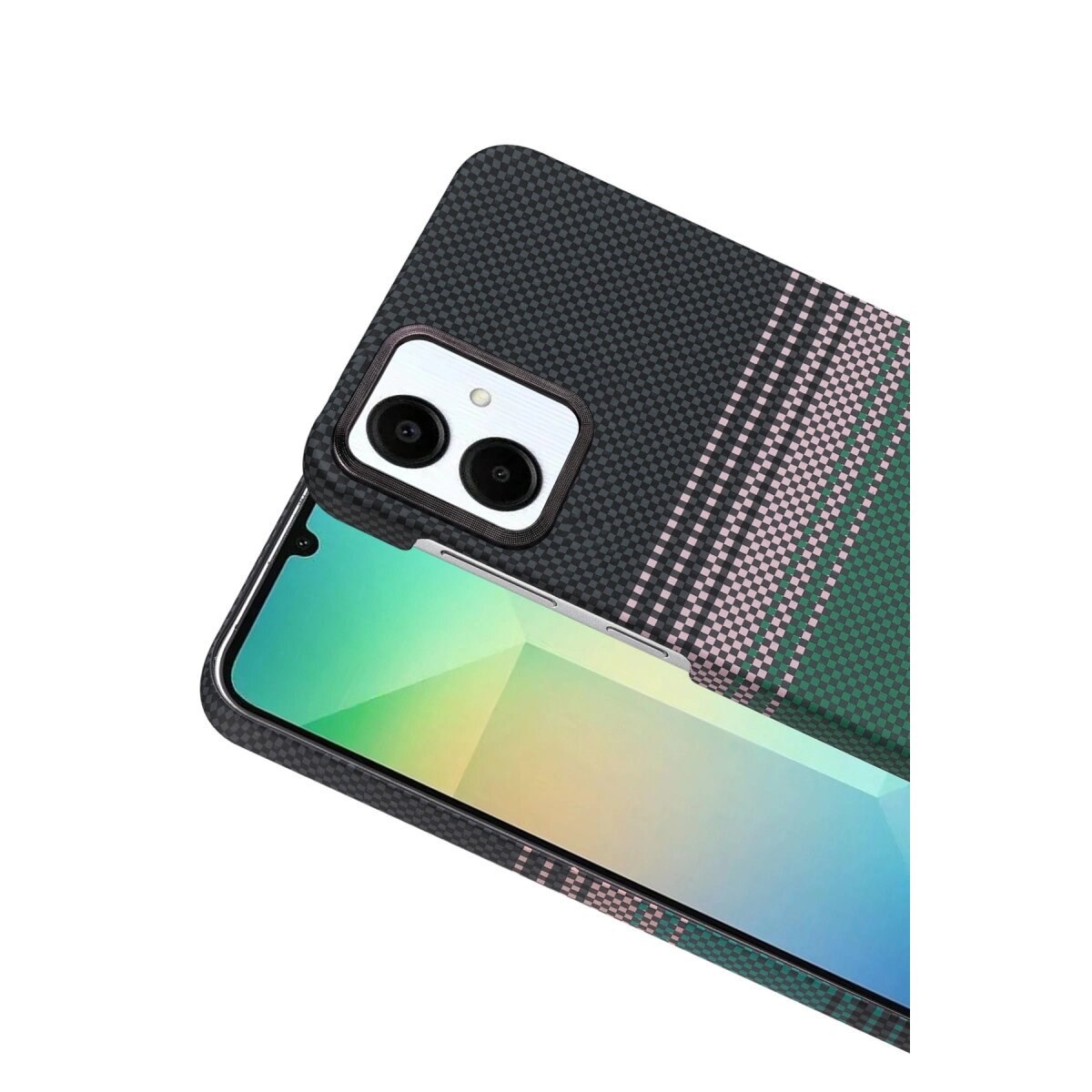 Samsung Galaxy A07 4g Vega Magsafe Kapak - Yeşil