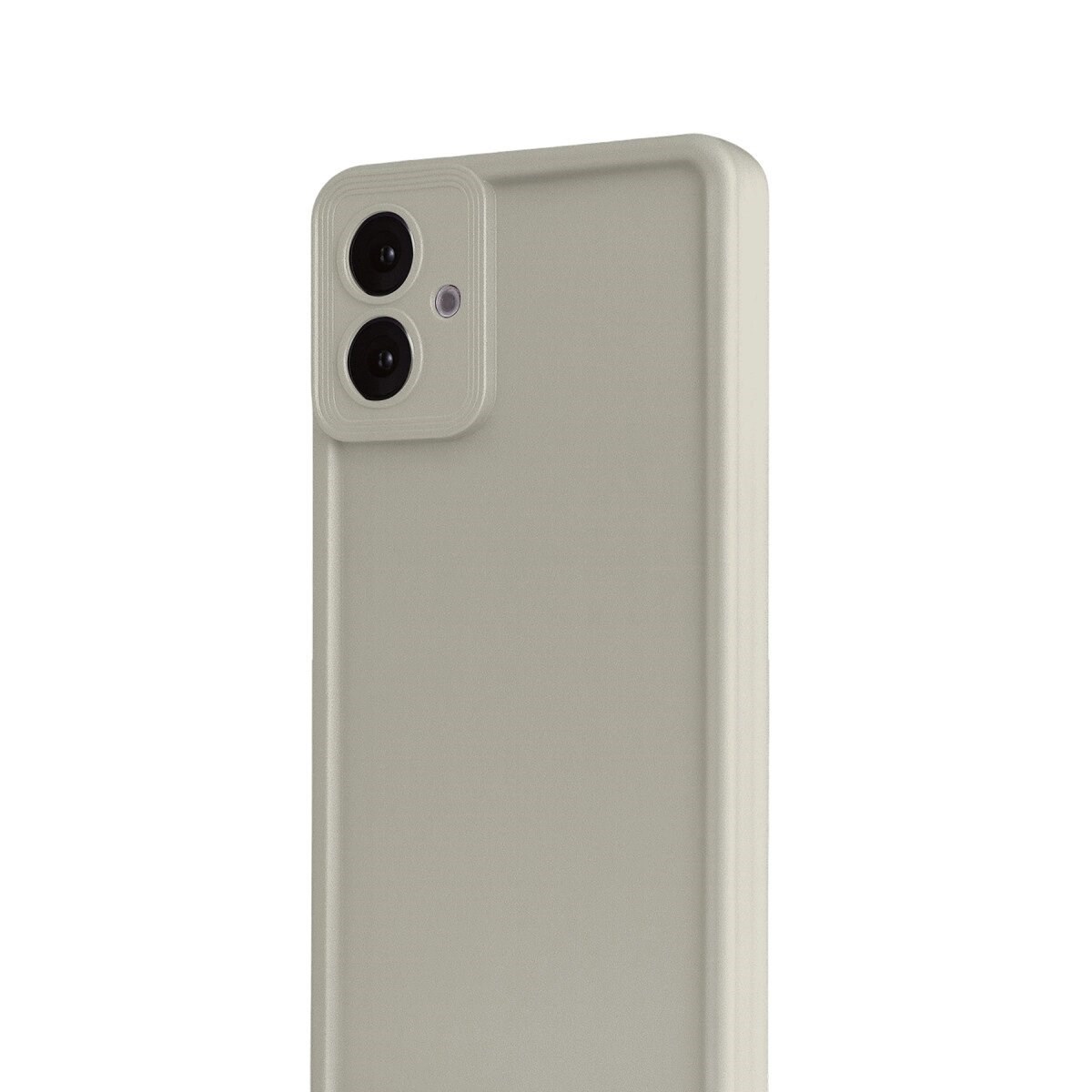 Samsung Galaxy A07 4g Viera Silikon - Krem