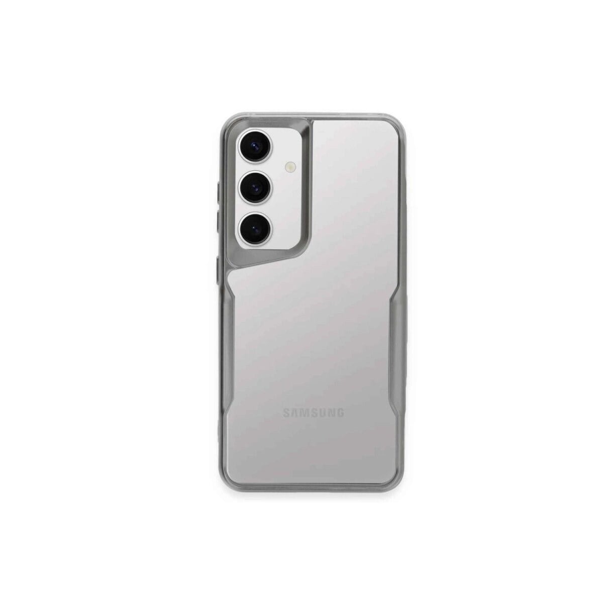 Samsung Galaxy A14 4g Kılıf Boyi Silikon Kapak - Gümüş