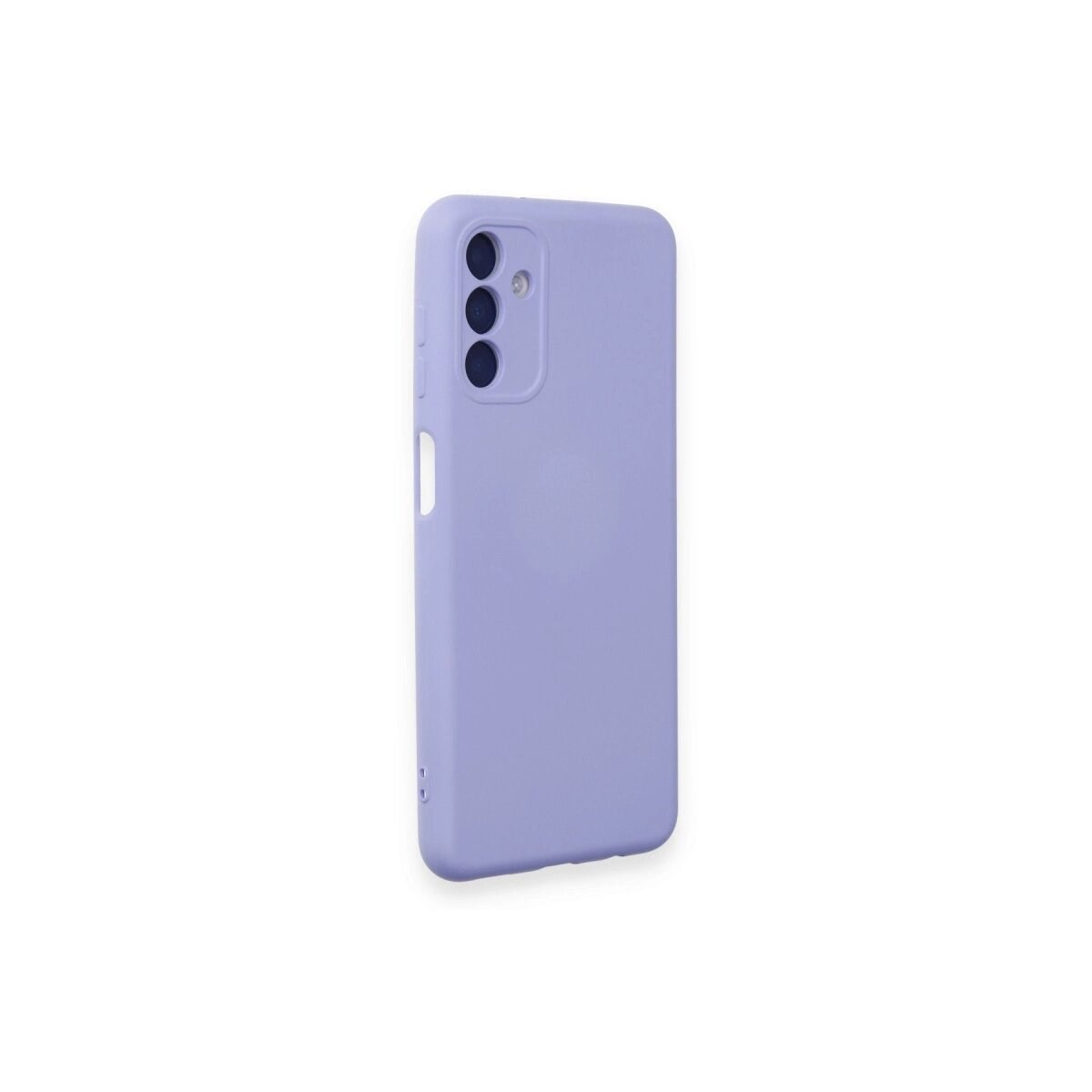 Samsung Galaxy A14 4g Kılıf Nano İçi Kadife Silikon - Lila