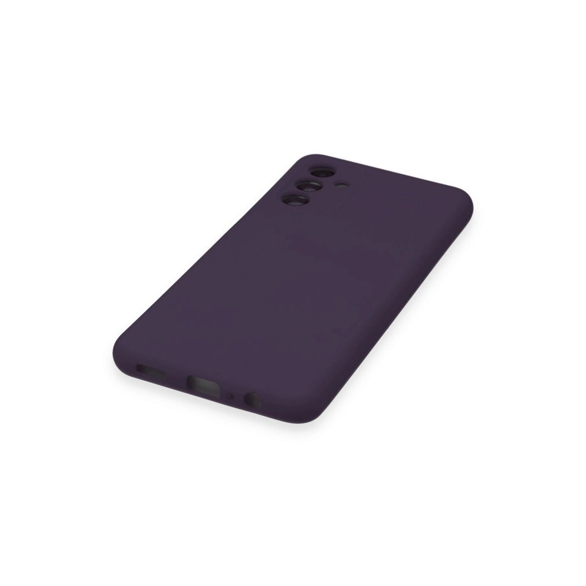 Samsung Galaxy A14 4g Kılıf Nano İçi Kadife Silikon - Mor
