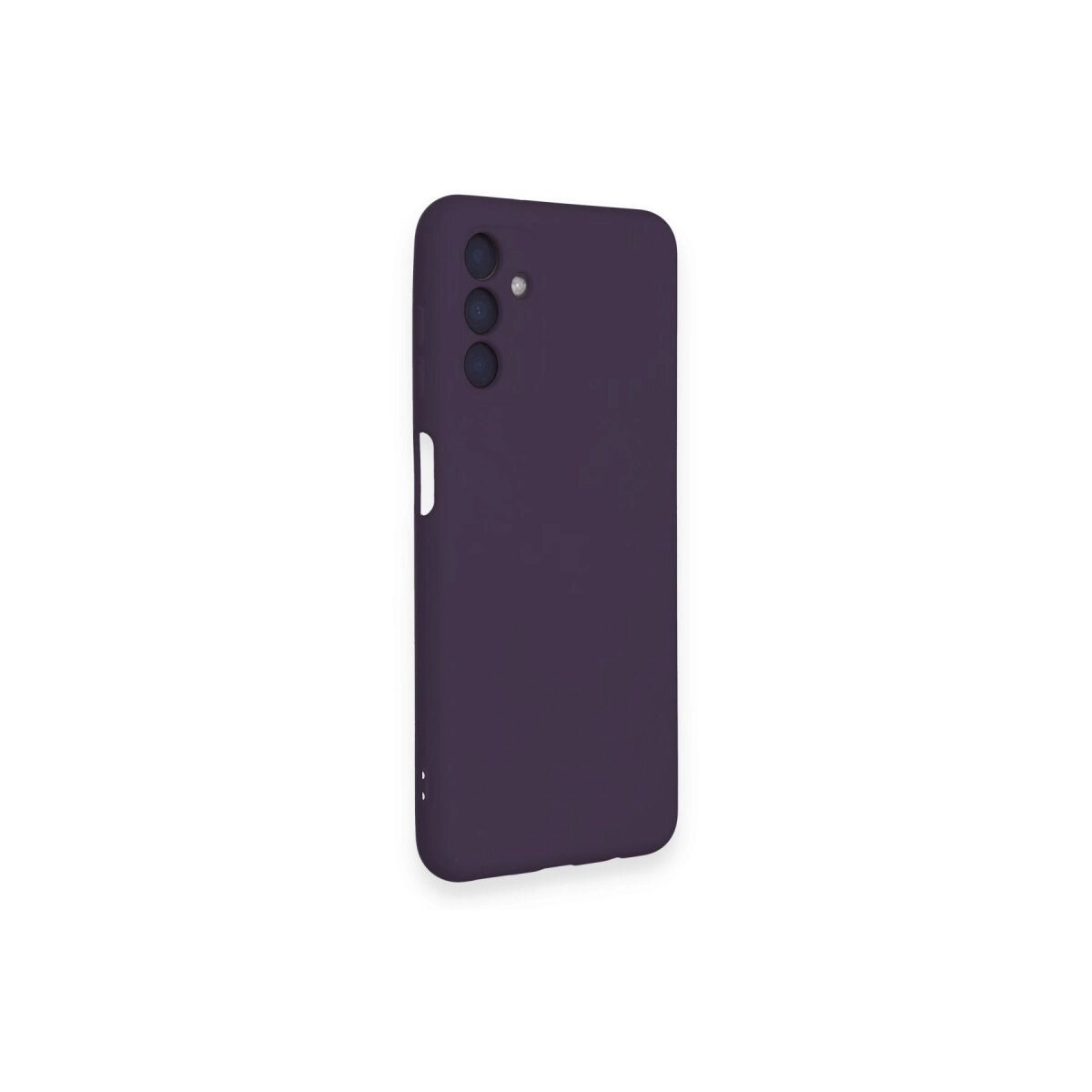 Samsung Galaxy A14 4g Kılıf Nano İçi Kadife Silikon - Mor
