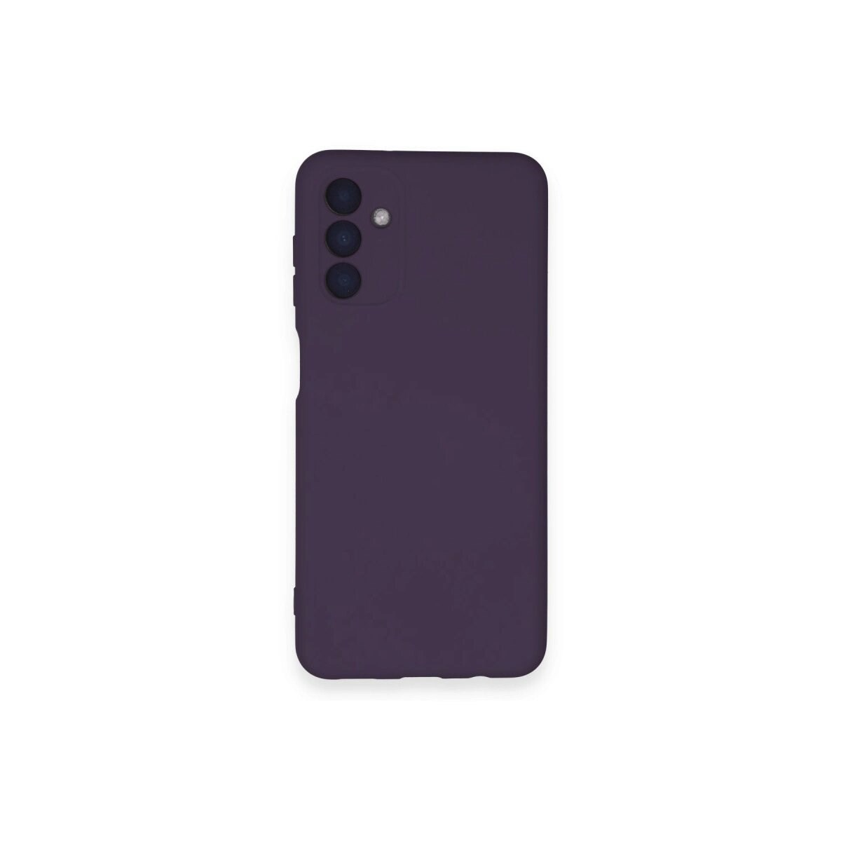 Samsung Galaxy A14 4g Kılıf Nano İçi Kadife Silikon - Mor