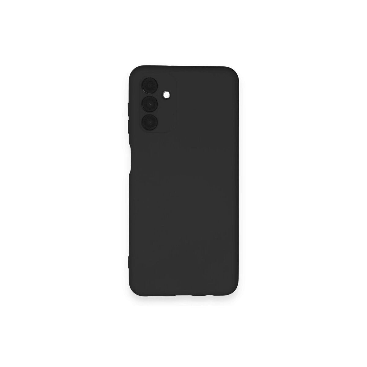 Samsung Galaxy A14 4g Kılıf Nano İçi Kadife Silikon - Siyah