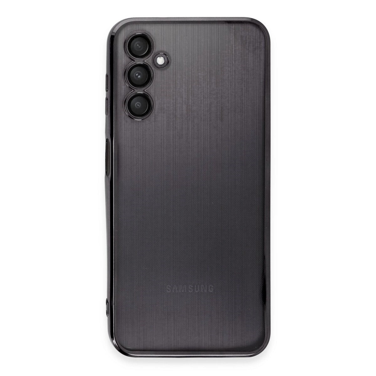 Samsung Galaxy A14 4g Kılıf Razer Lensli Silikon - Siyah