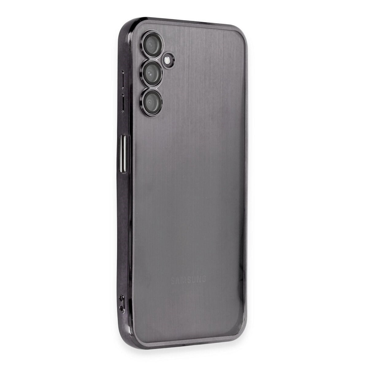 Samsung Galaxy A14 4g Kılıf Razer Lensli Silikon - Siyah