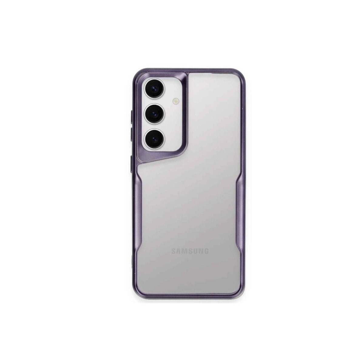 Samsung Galaxy A15 4g Kılıf Boyi Silikon Kapak - Derin Mor