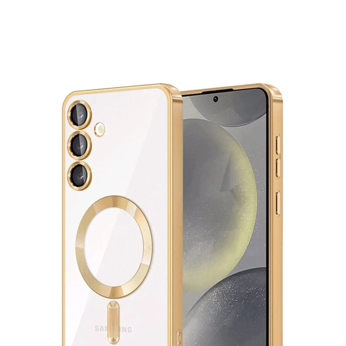 Samsung Galaxy A15 4g Kross Magneticsafe Kapak - Gold