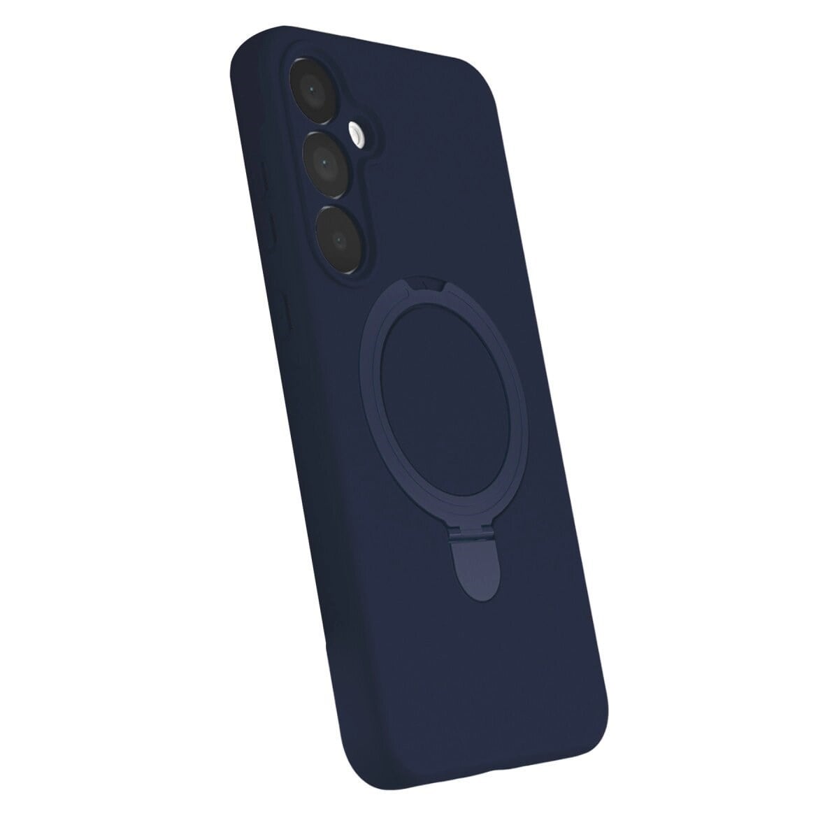 Samsung Galaxy A15 4g Regal Magsafe Standlı Kapak - Lacivert