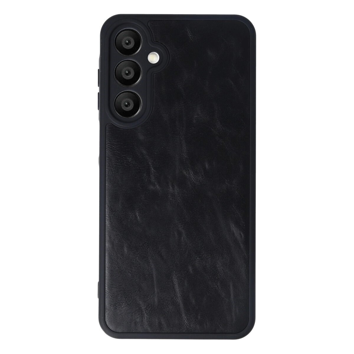 Samsung Galaxy A16 5g Kılıf Aras Deri Kapak - Siyah