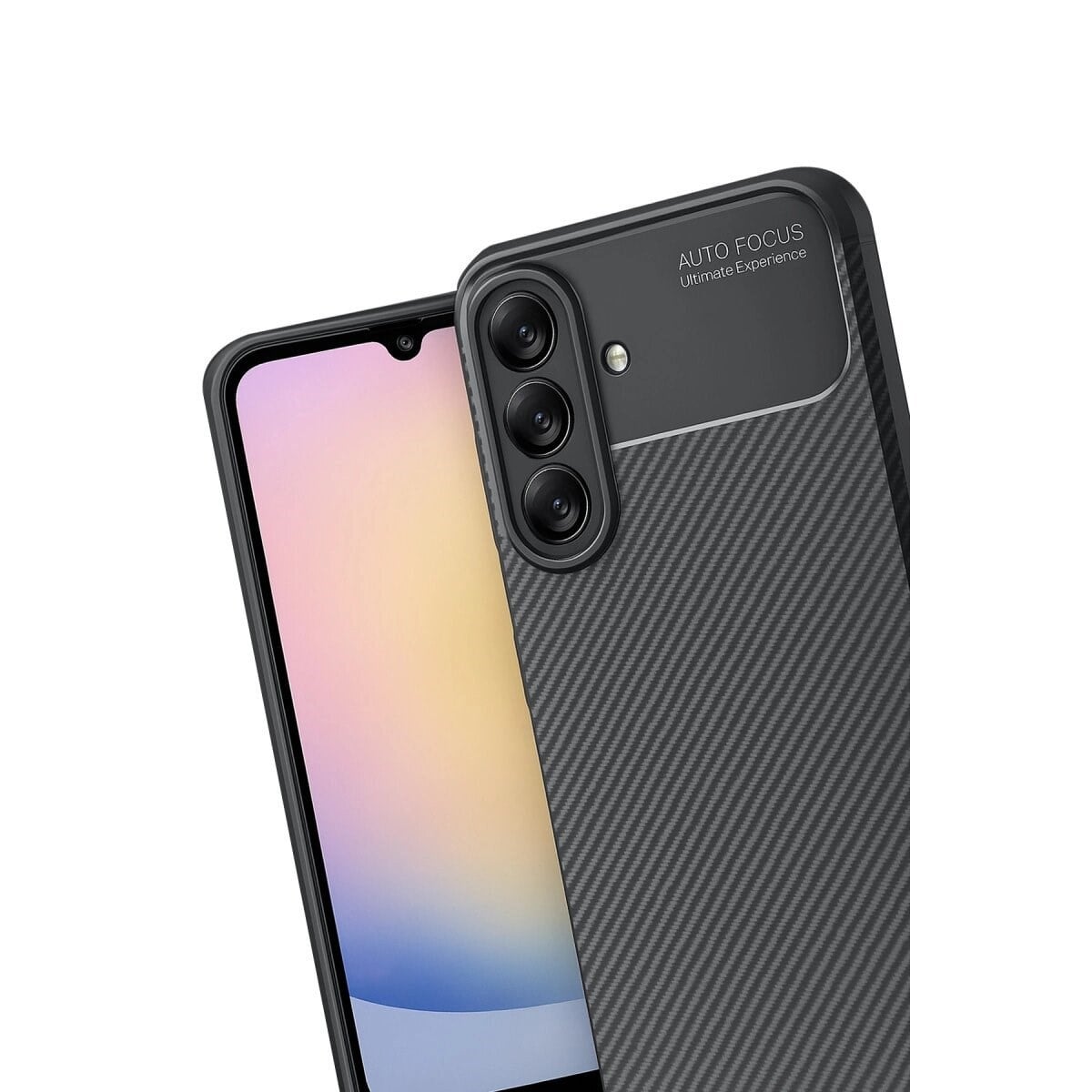 Samsung Galaxy A17 5g Auto Focus Karbon Kapak - Siyah