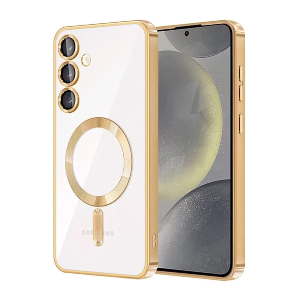 Samsung Galaxy A17 5g Kross Magneticsafe Kapak - Gold