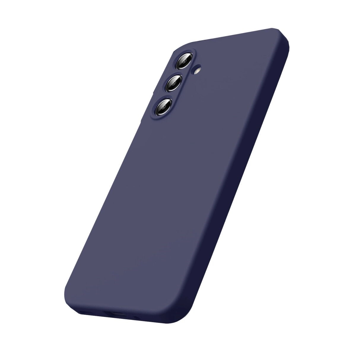 Samsung Galaxy A17 5g Nano İçi Kadife Silikon - Lacivert