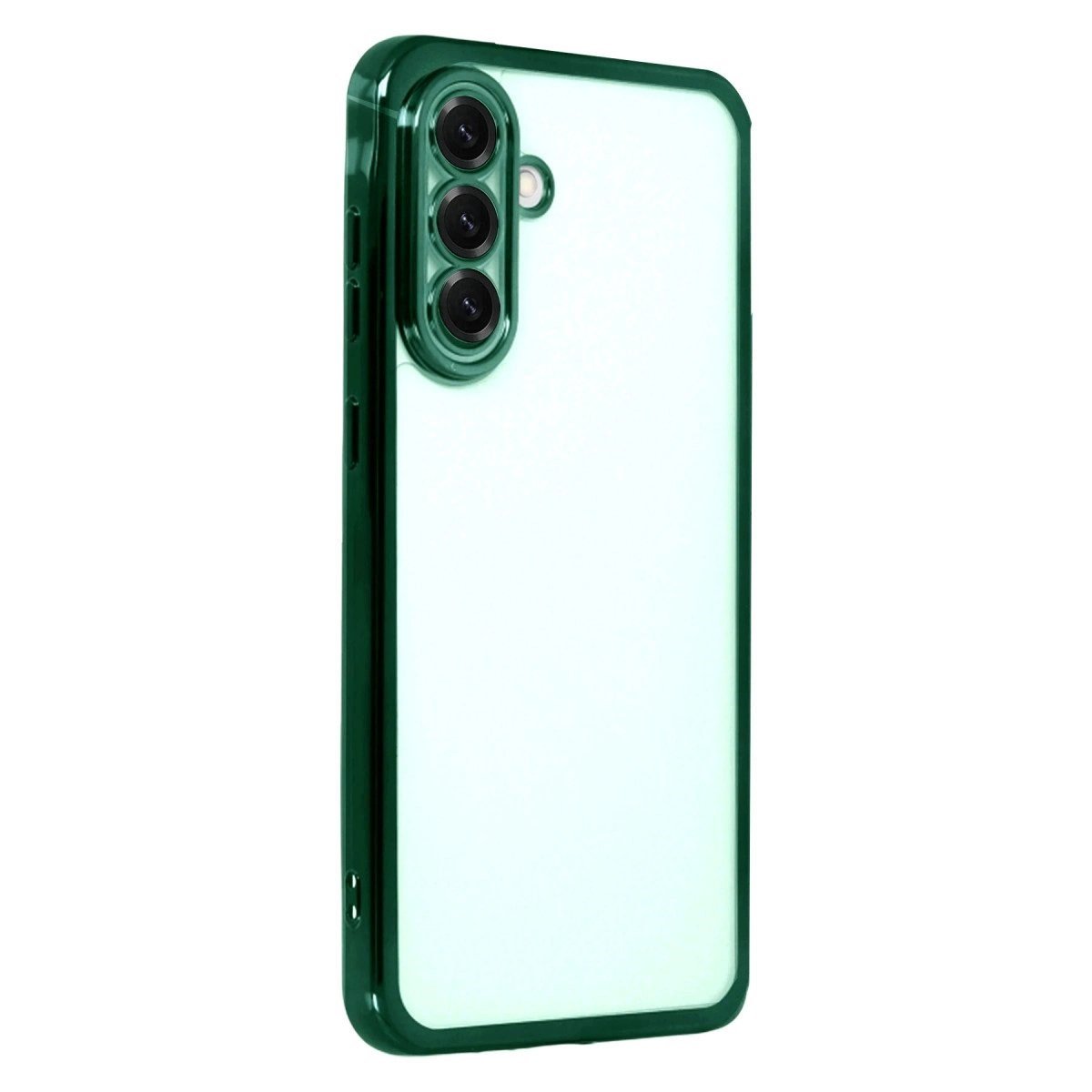 Samsung Galaxy A17 5g Razer Lensli Silikon - Yeşil