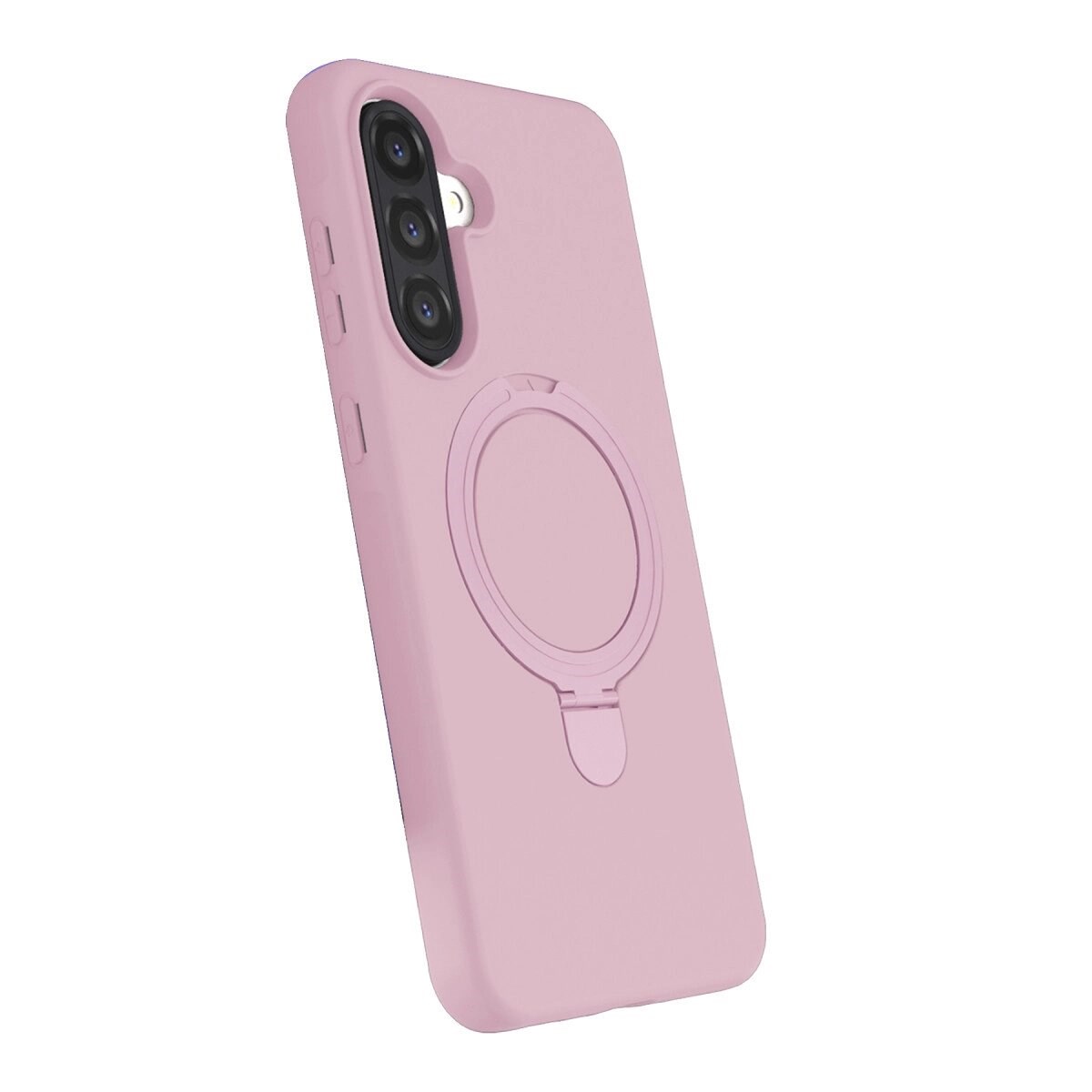 Samsung Galaxy A17 5g Regal Magsafe Standlı Kapak - Açık Pembe