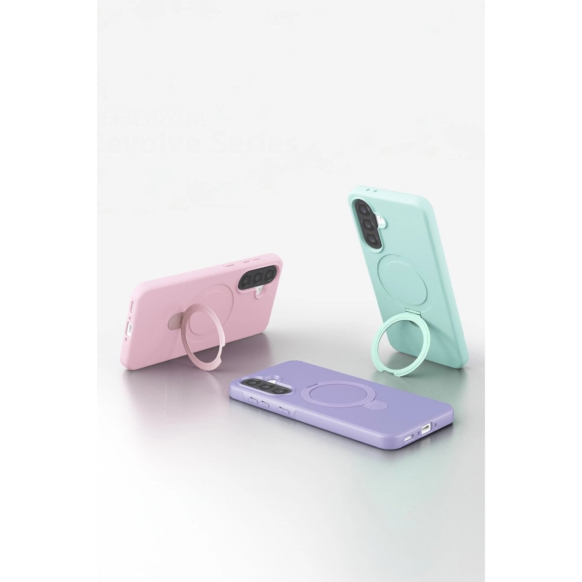Samsung Galaxy A17 5g Regal Magsafe Standlı Kapak - Su Yeşili