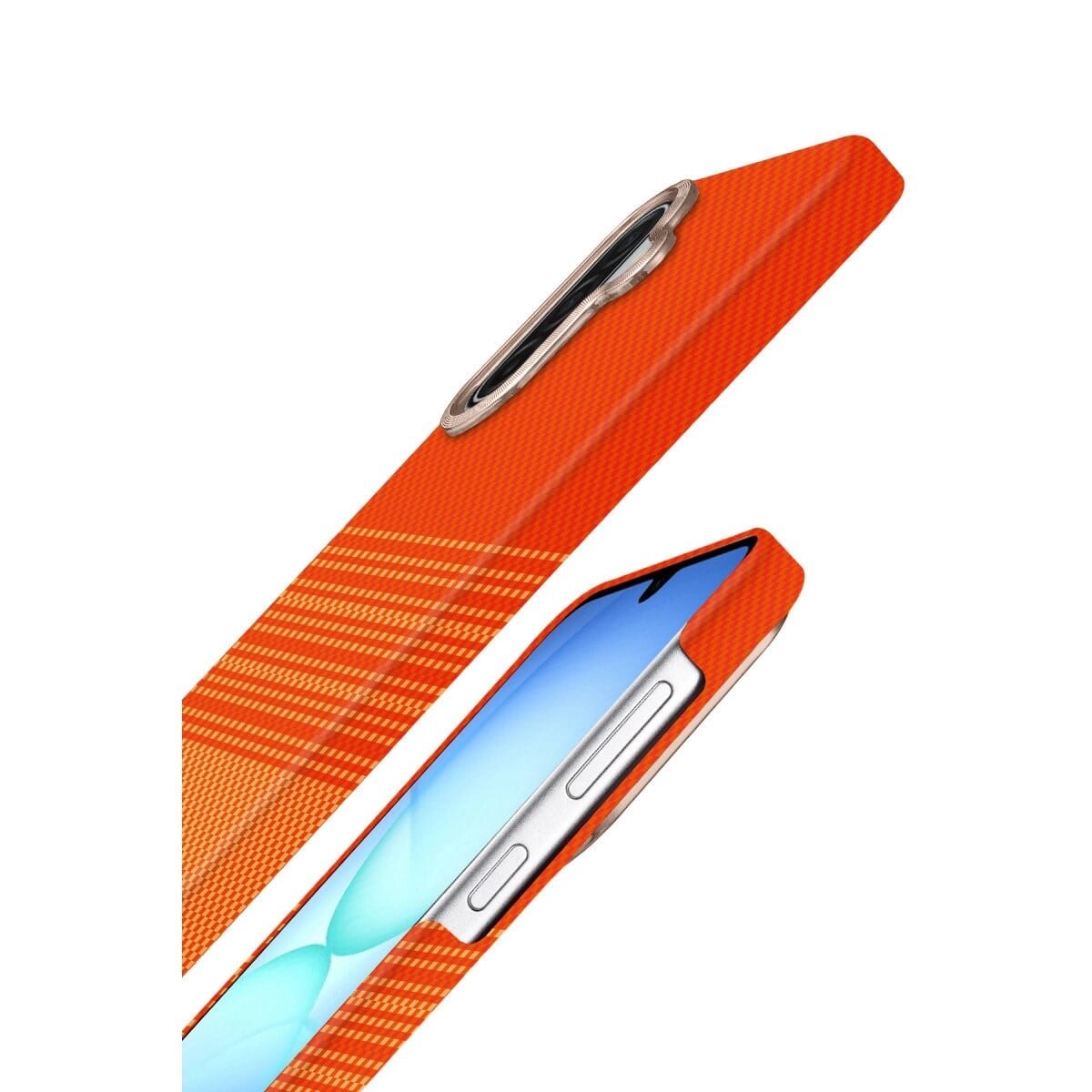 Samsung Galaxy A17 5g Vega Magsafe Kapak - Turuncu