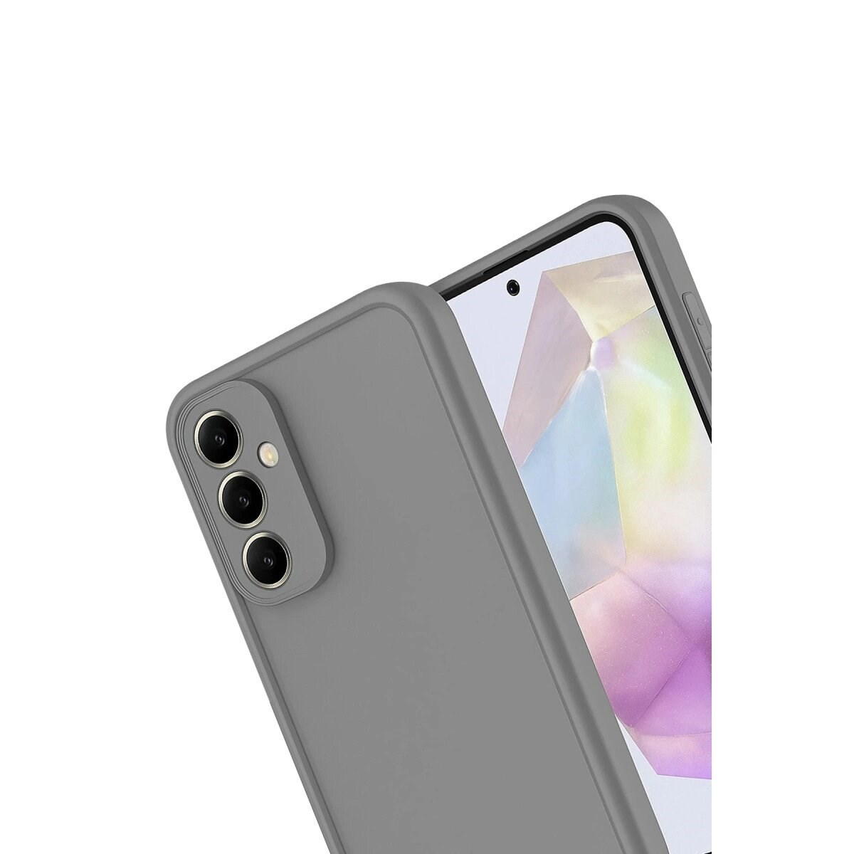 Samsung Galaxy A17 5g Viera Silikon - Gri
